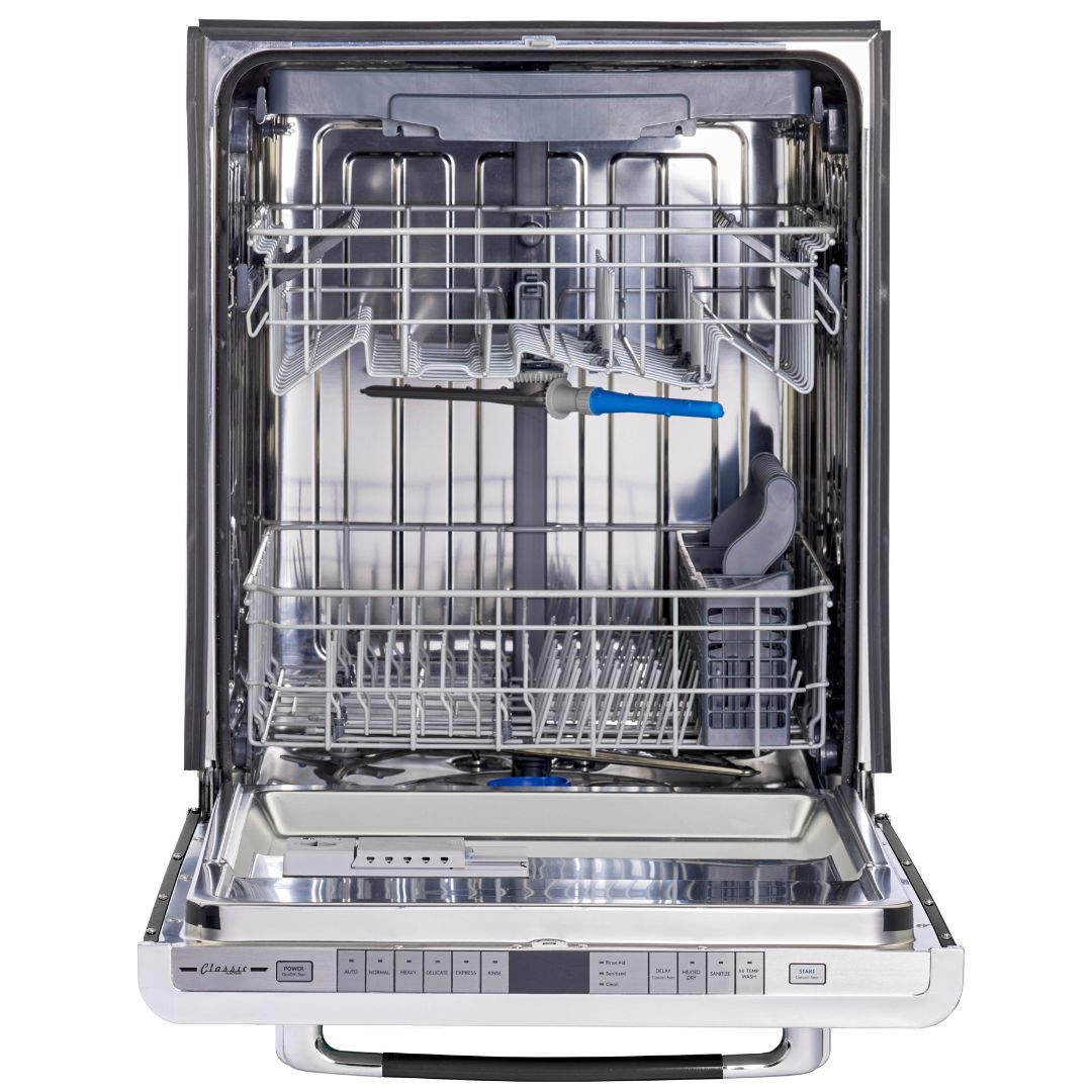 Unique Appliances - 45 dBA Built In Dishwasher in Midnight Black - UGP-24CR DW B