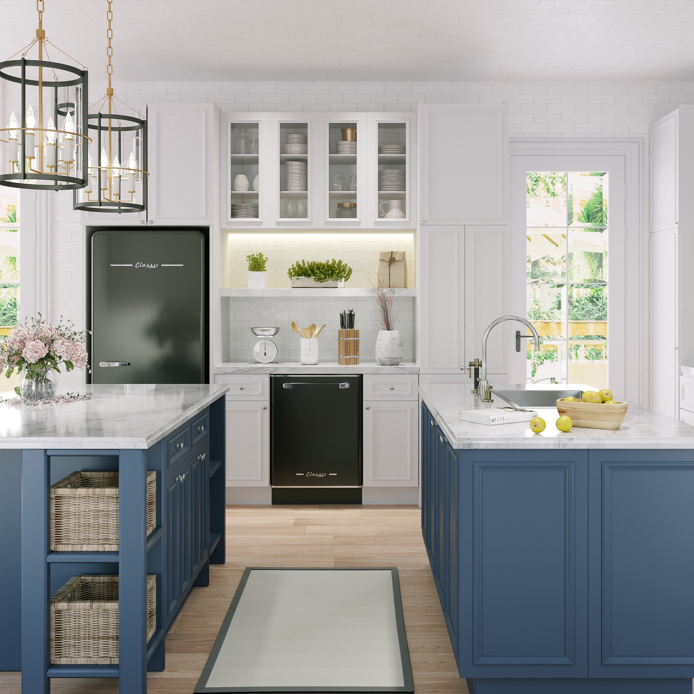 Unique Appliances - 45 dBA Built In Dishwasher in Midnight Black - UGP-24CR DW B