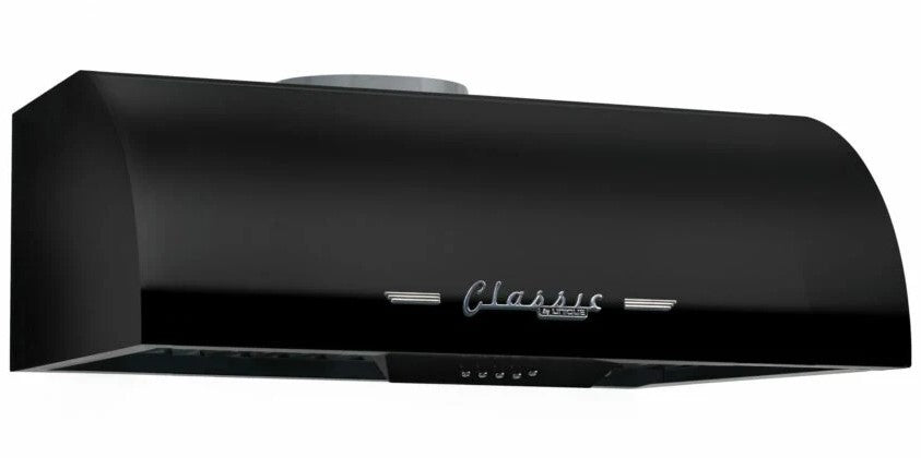 Unique Appliances - 24 Inch 502 CFM Under Cabinet Range Vent in Midnight Black - UGP-24CR RH B