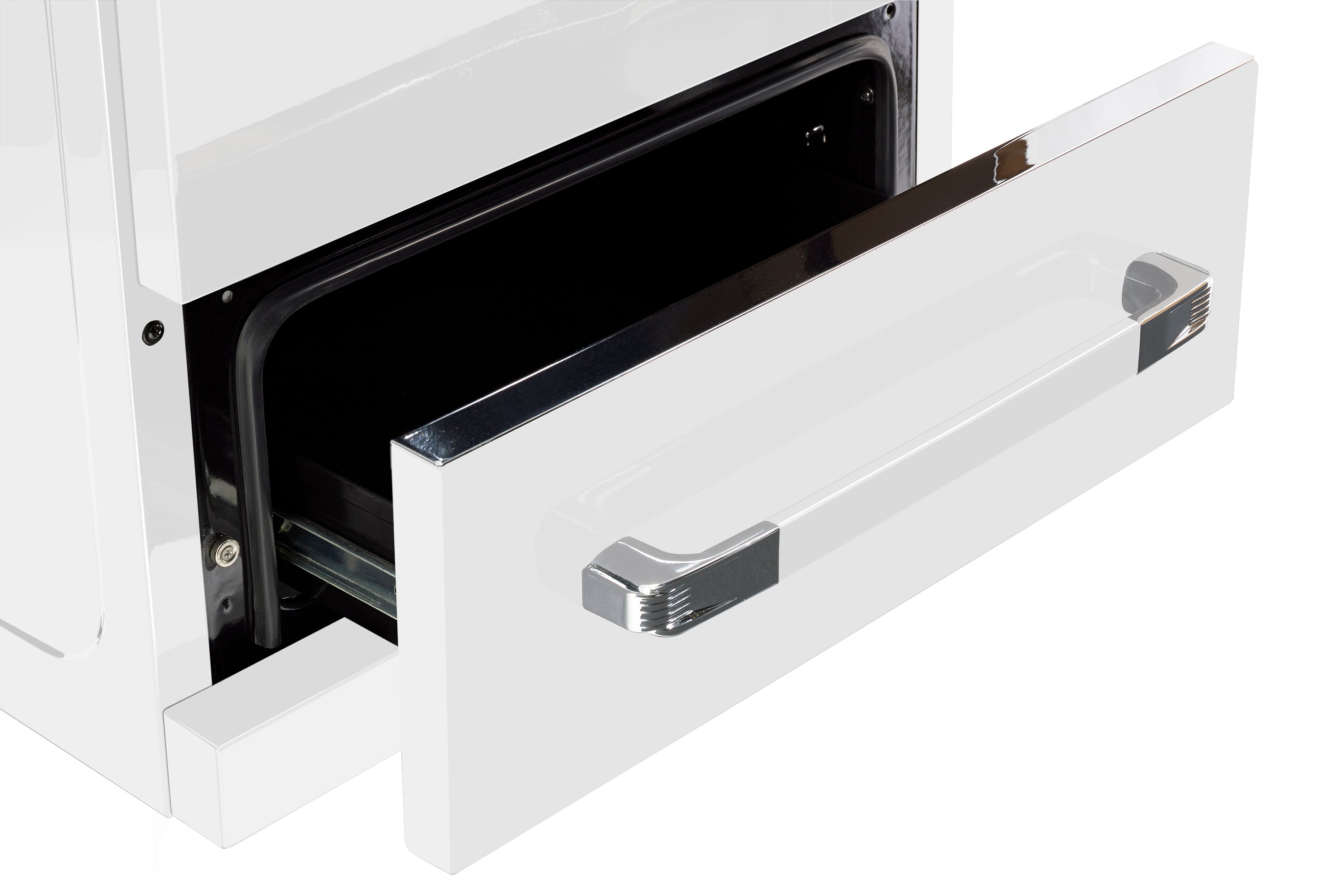 Unique Appliances - 2.9 cu. ft Gas Range in Marshmallow White - UGP-24CR W