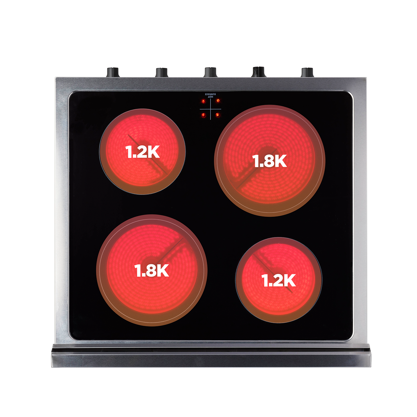 Unique Appliances - 23.5 inch 2.3 cu. ft Electric Range in Stainless - UGP-24V EC SS