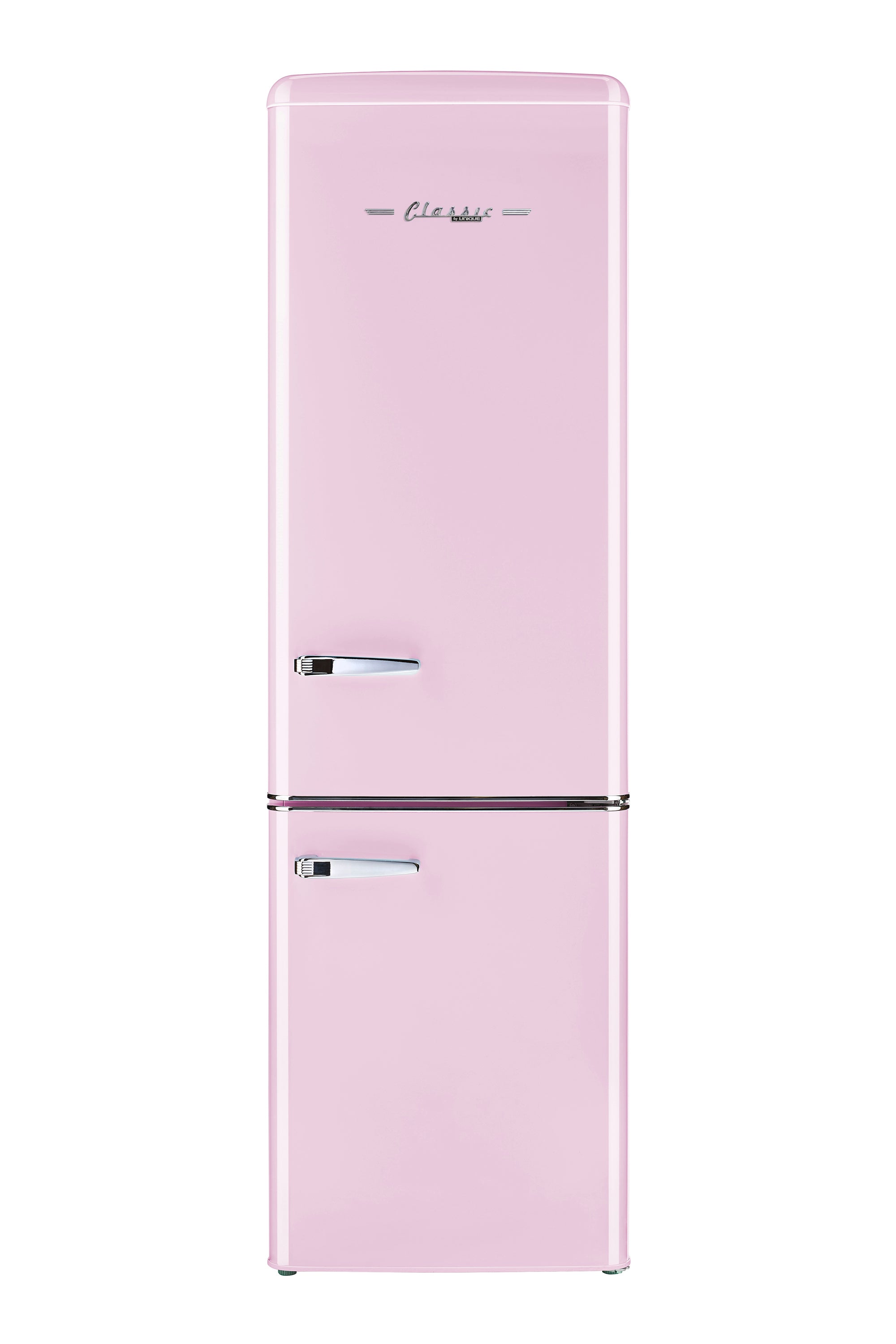 Unique Appliances - 21.6 Inch 8.7 cu. ft Bottom Mount Refrigerator in Bubblegum Pink - UGP-275L BP AC