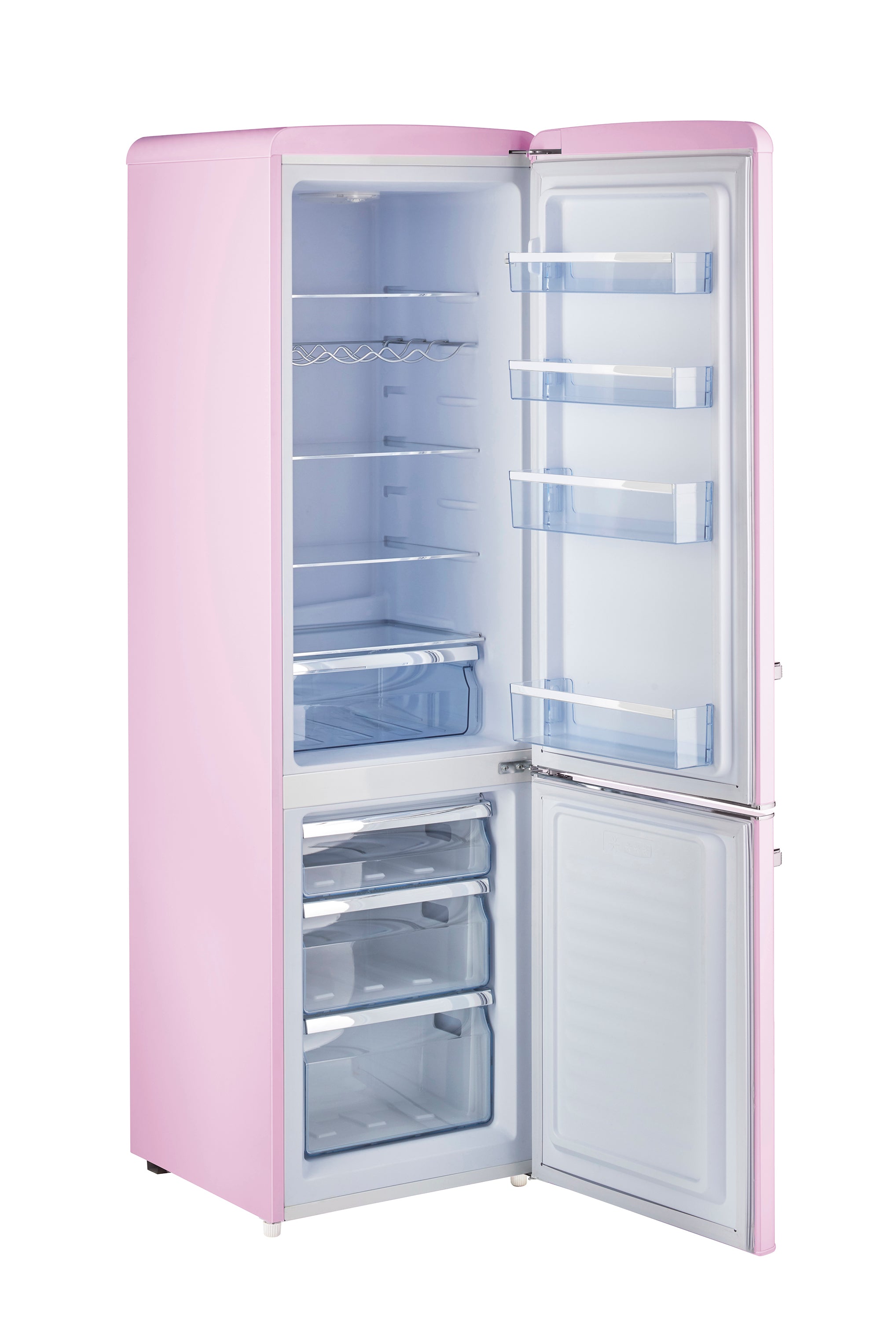 Unique Appliances - 21.6 Inch 8.7 cu. ft Bottom Mount Refrigerator in Bubblegum Pink - UGP-275L BP AC