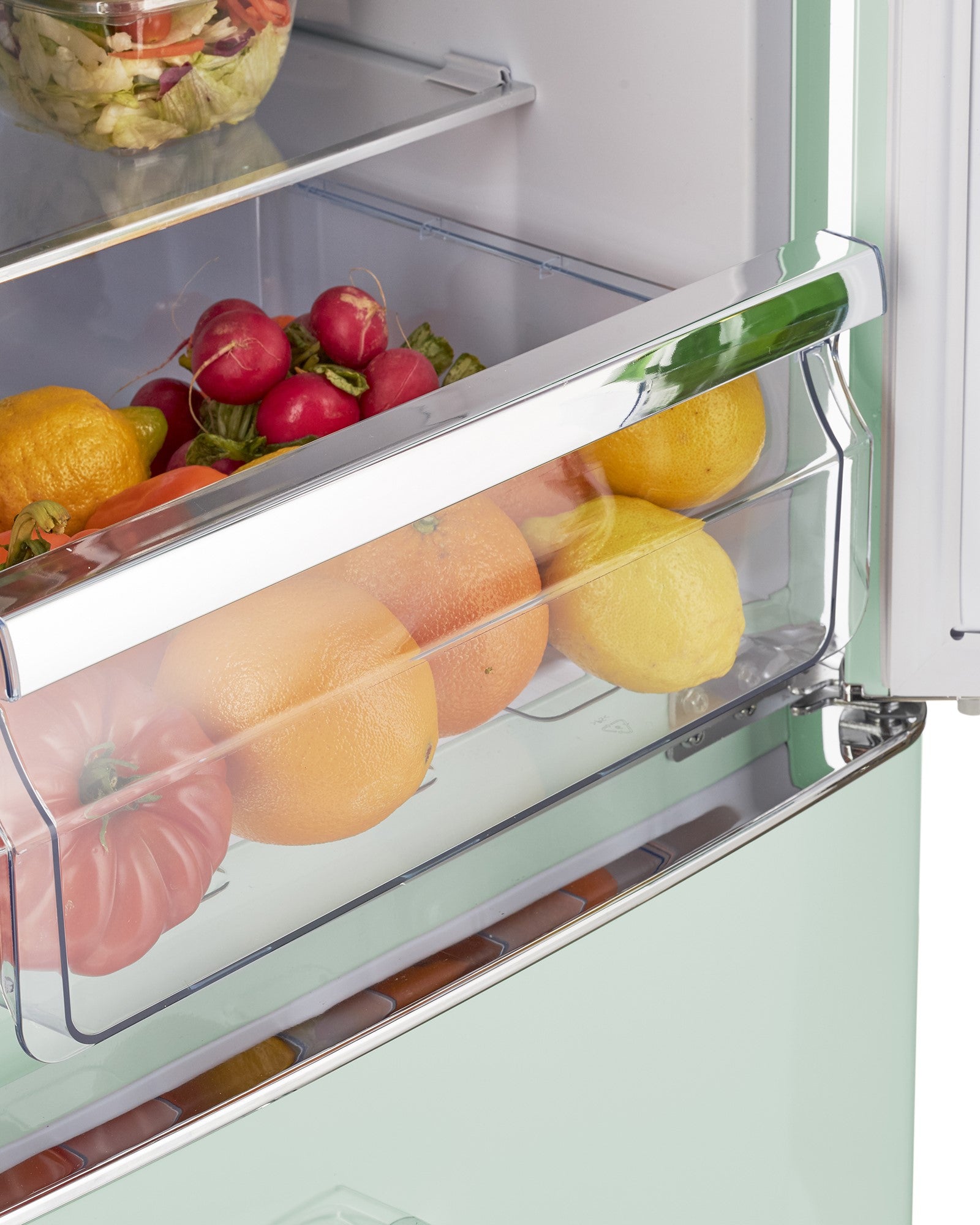 Unique Appliances - 21.6 Inch 8.7 cu. ft Bottom Mount Refrigerator in Summer Mint Green - UGP-275L LG AC