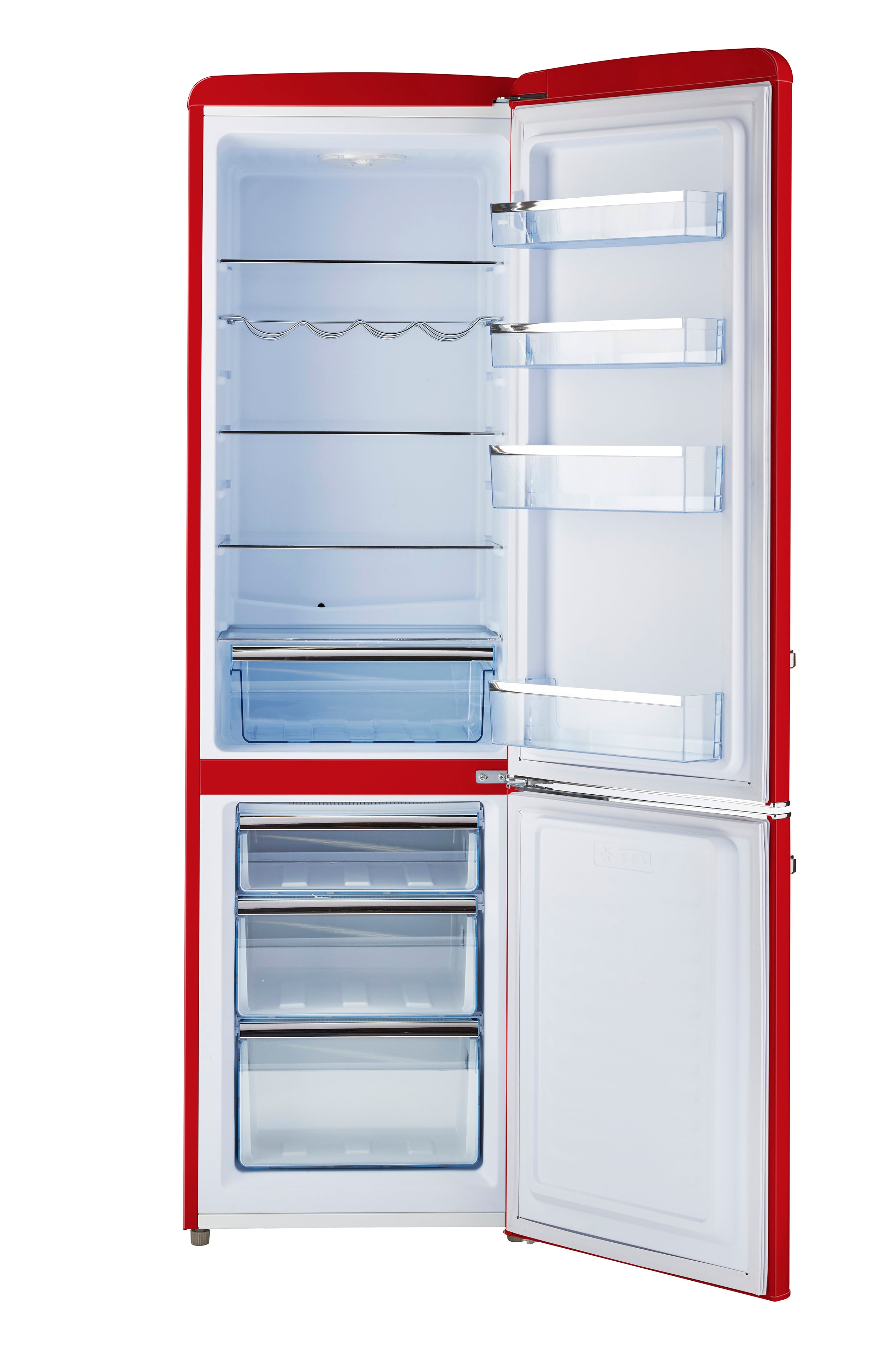 Unique Appliances - 21.6 Inch 8.7 cu. ft Bottom Mount Refrigerator in Candy Red - UGP-275L R AC