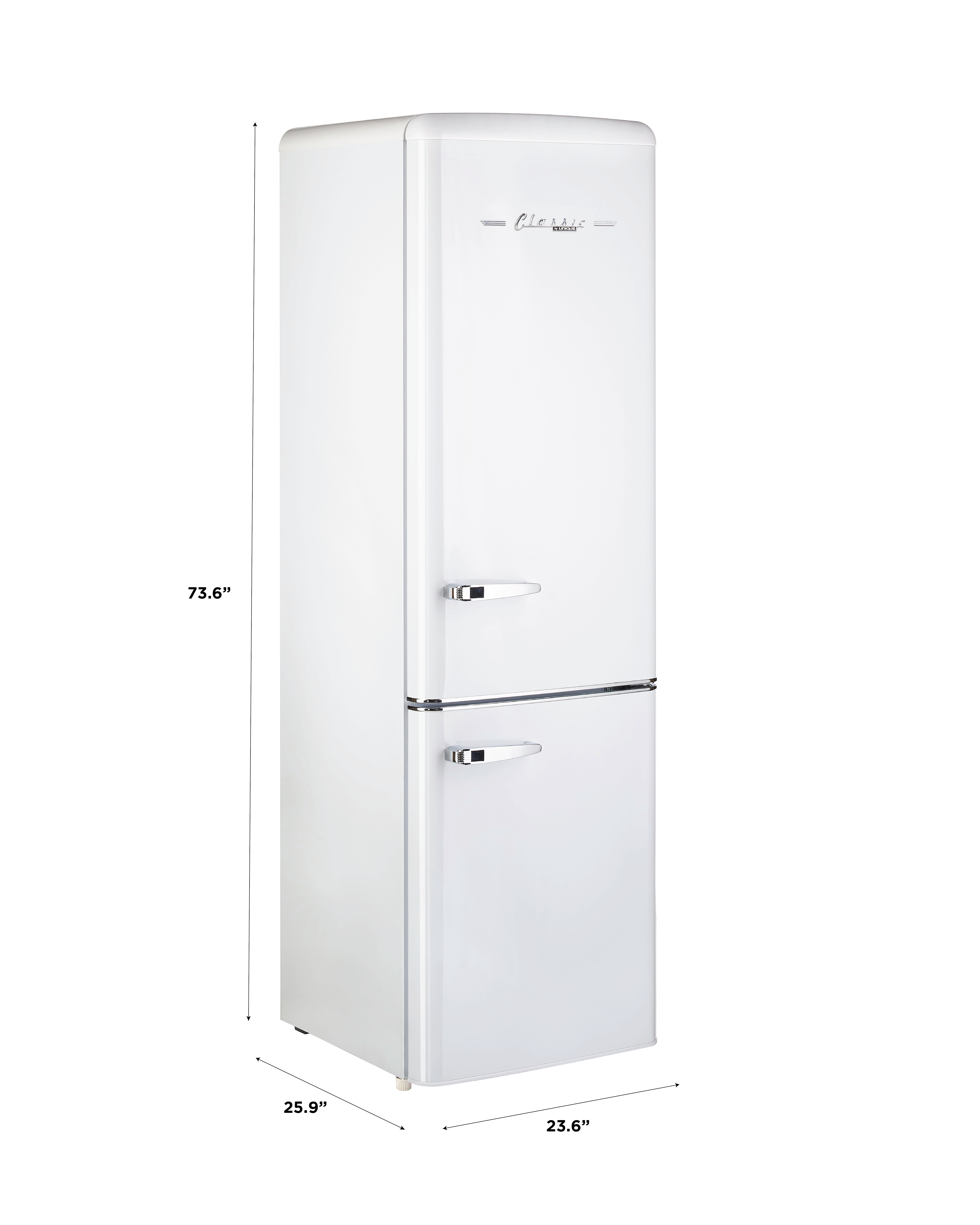 Unique Appliances - 22 Inch 10 cu. ft Bottom Mount Refrigerator in White - UGP-275L W