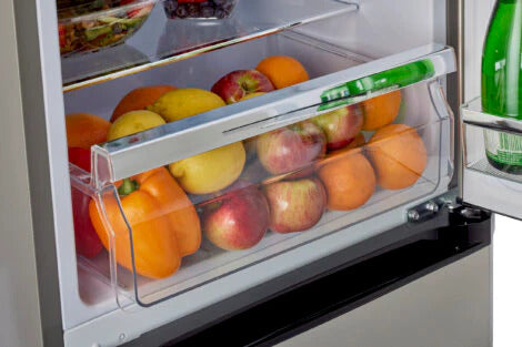 Unique Appliances - 21.6 Inch 9 cu. ft Bottom Mount Refrigerator in Stainless - UGP-278L P SS