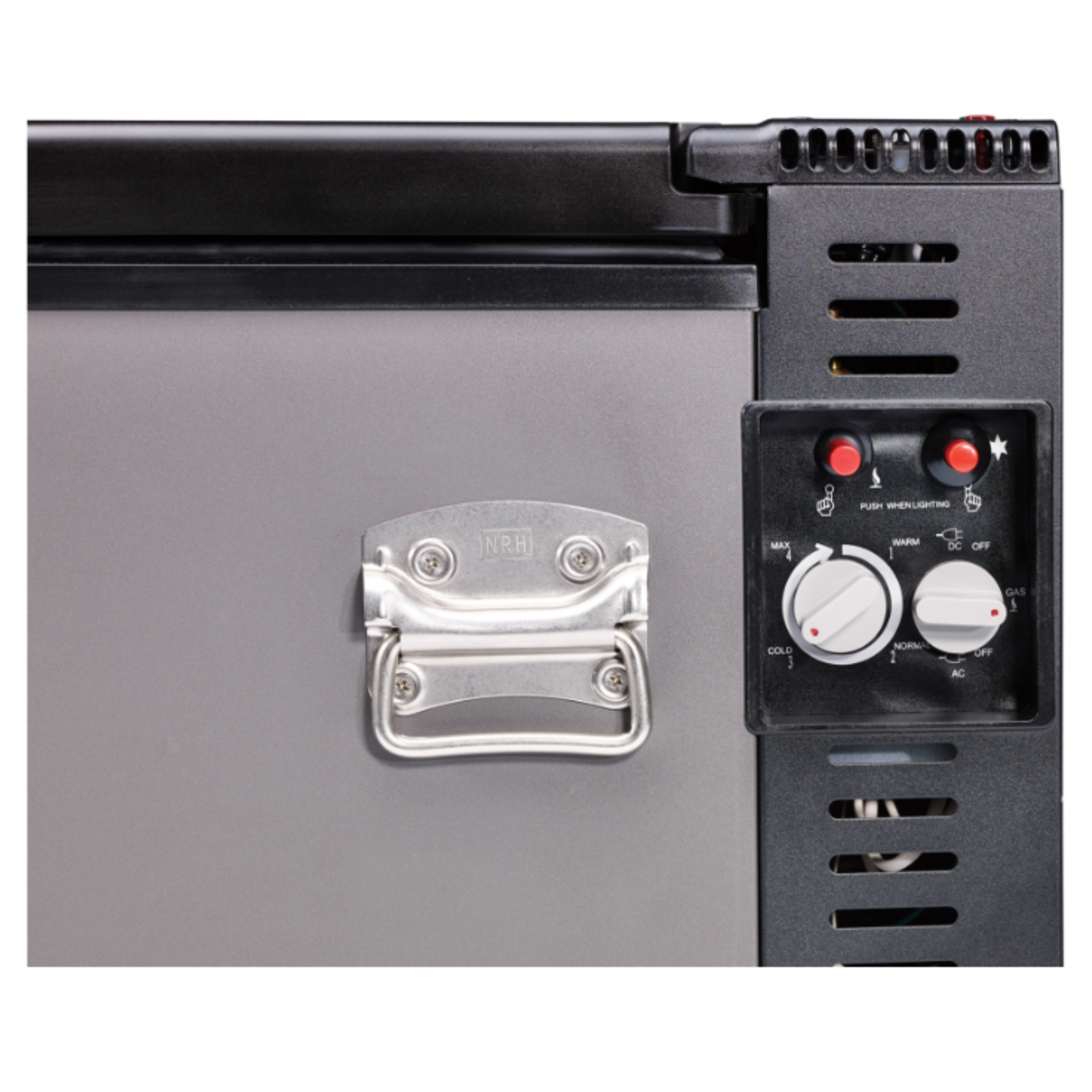 Unique - 2.2 cu. Ft Chest Freezer in Grey - UGP-2SM