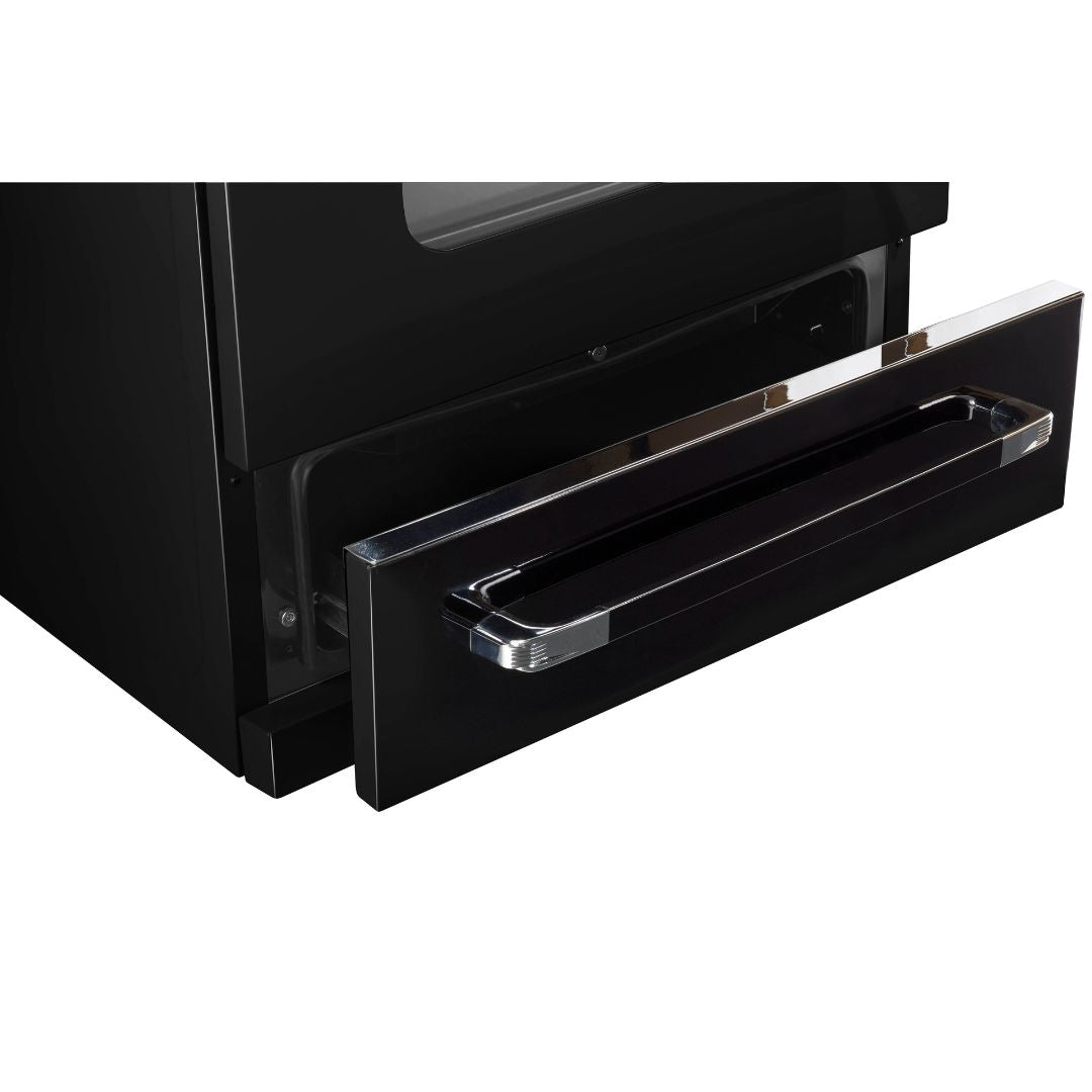 Unique Appliances - 3.9 cu. ft Gas Range in Midnight Black - UGP-30CR B