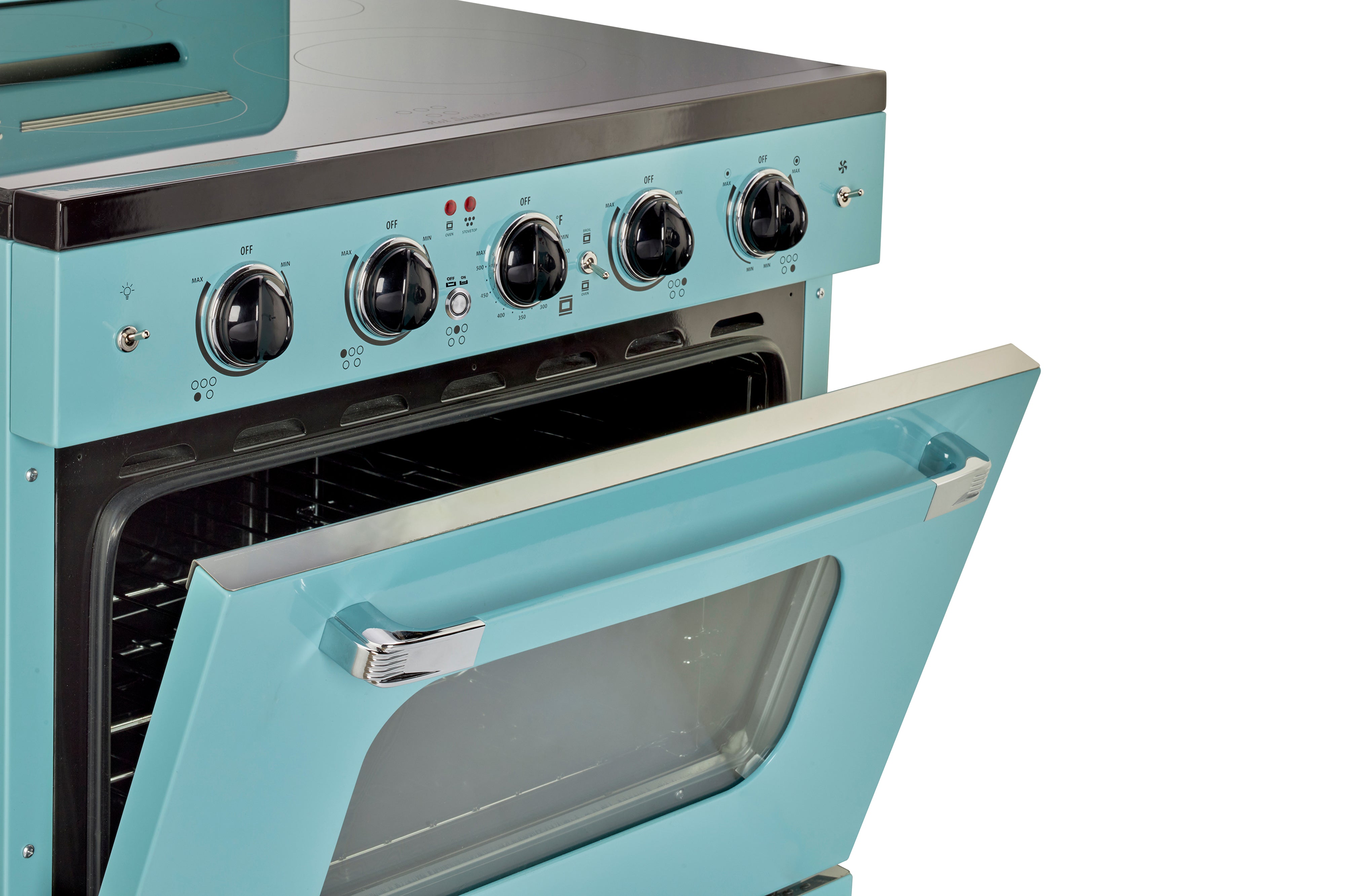 Unique Appliances - 3.9 cu. ft Electric Range in Ocean Mist Turquoise - UGP-30CR EC T