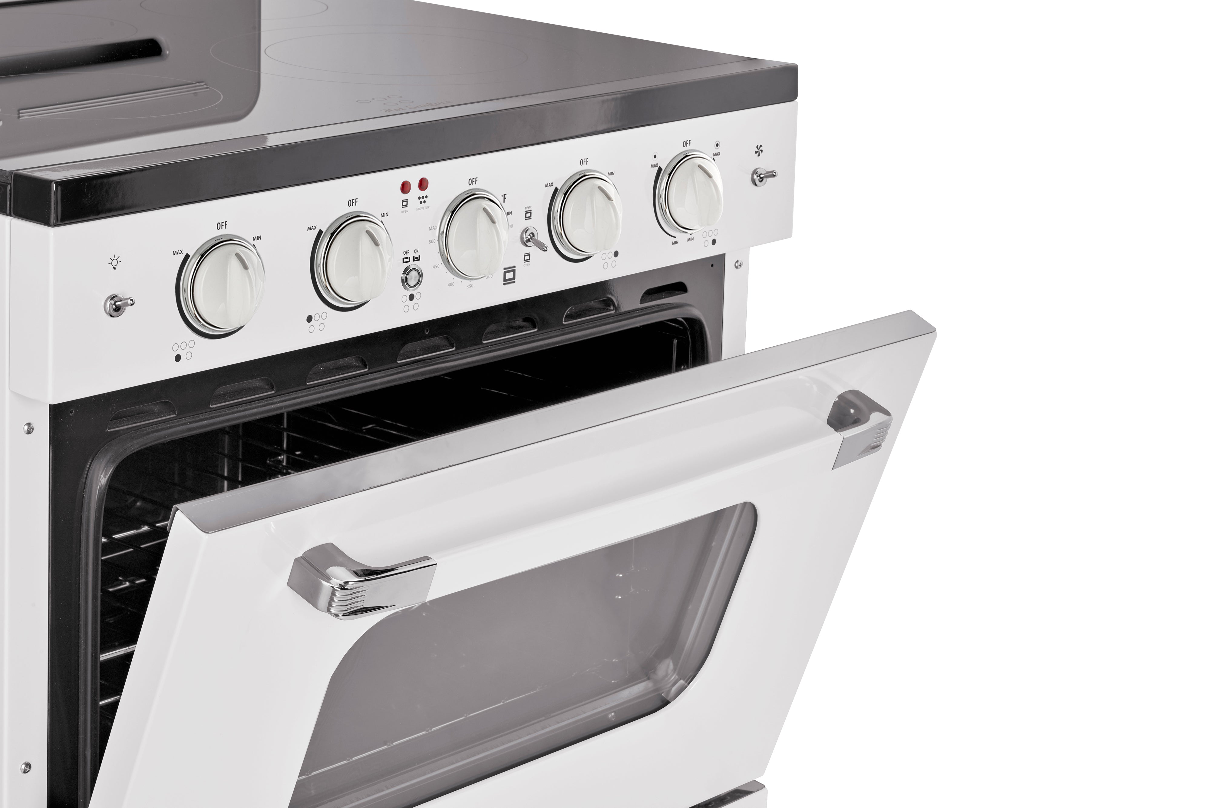 Unique Appliances - 3.9 cu. ft Electric Range in Marshmallow White - UGP-30CR EC W