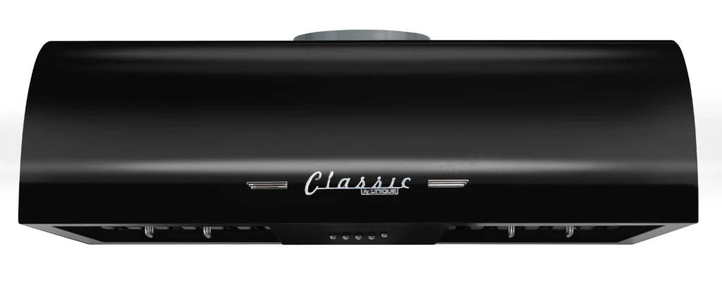 Unique Appliances - 29.5 Inch 700 CFM Under Cabinet Range Vent in Midnight Black - UGP-30CR RH B