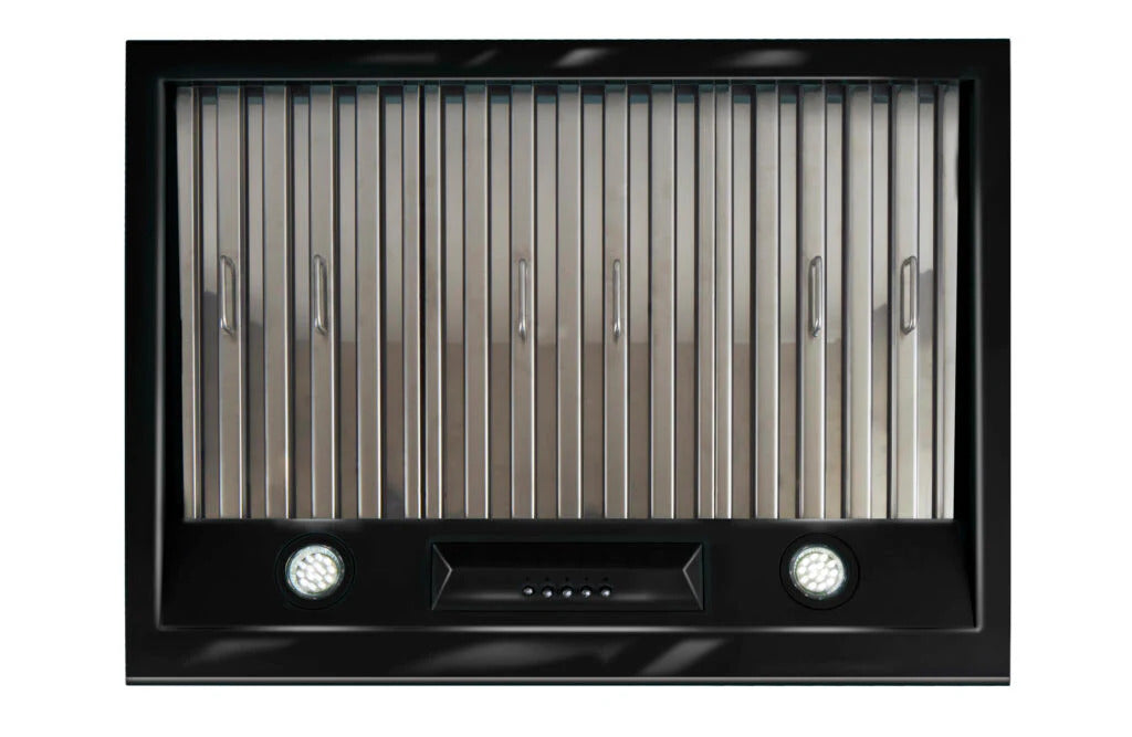 Unique Appliances - 29.5 Inch 700 CFM Under Cabinet Range Vent in Midnight Black - UGP-30CR RH B