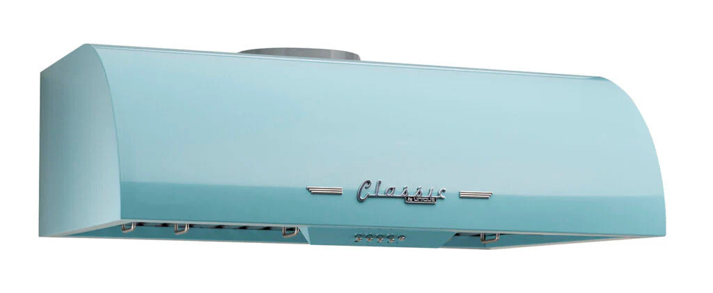 Unique Appliances - 29.5 Inch 700 CFM Under Cabinet Range Vent in Ocean Mist Turquoise - UGP-30CR RH T