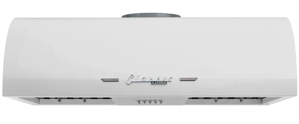 Unique Appliances - 29.5 Inch 700 CFM Under Cabinet Range Vent in Marshmallow White - UGP-30CR RH W