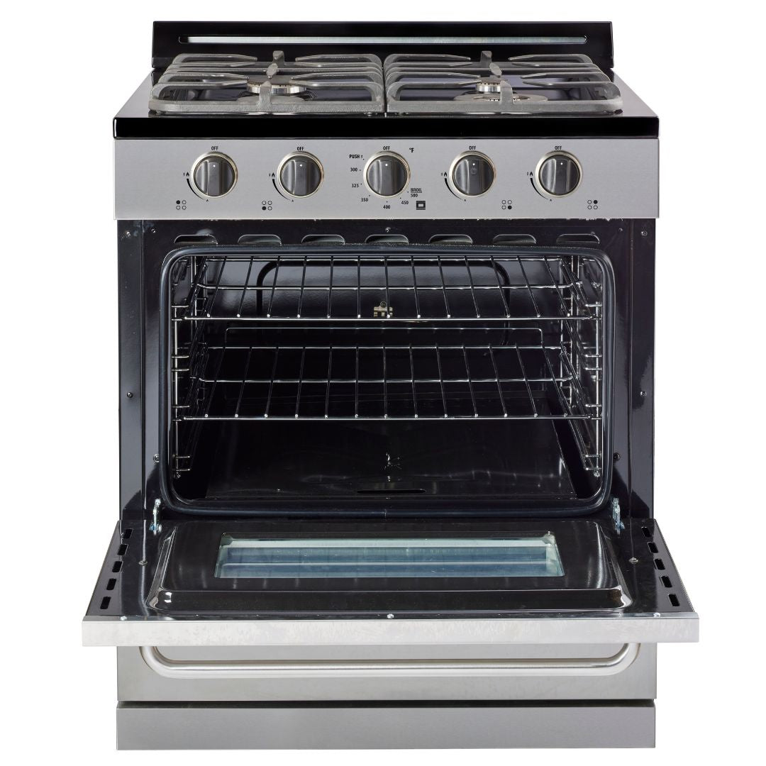 Unique Appliances - 3.9 cu. ft Gas Range in Stainless - UGP-30G OF2 SS