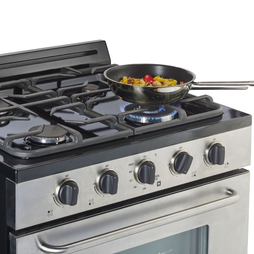 Unique Appliances - 3.9 cu. ft Gas Range in Stainless - UGP-30G OF2 SS