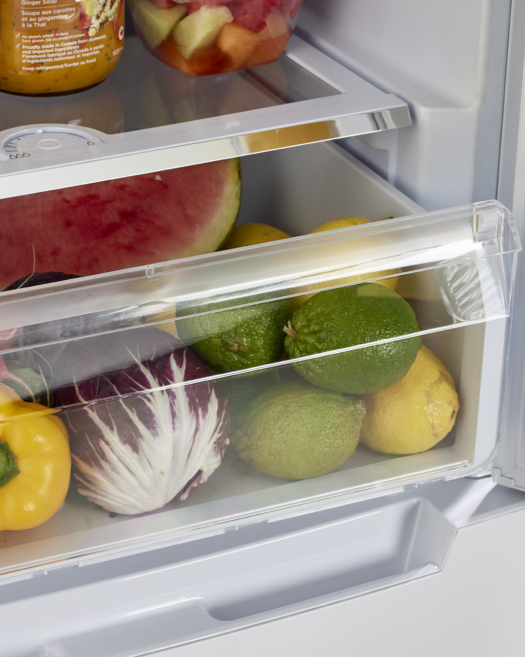 Unique Appliances - 23.4 Inch 11.4 cu. ft Bottom Mount Refrigerator in White - UGP-325L W