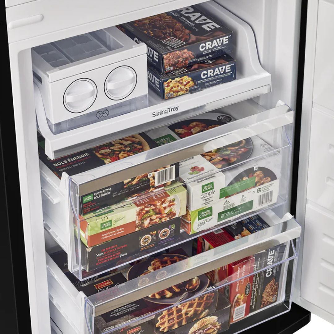 Unique Appliances - 23.8 Inch 11.7 cu. ft Bottom Mount Refrigerator in Midnight Black - UGP-340L B AC