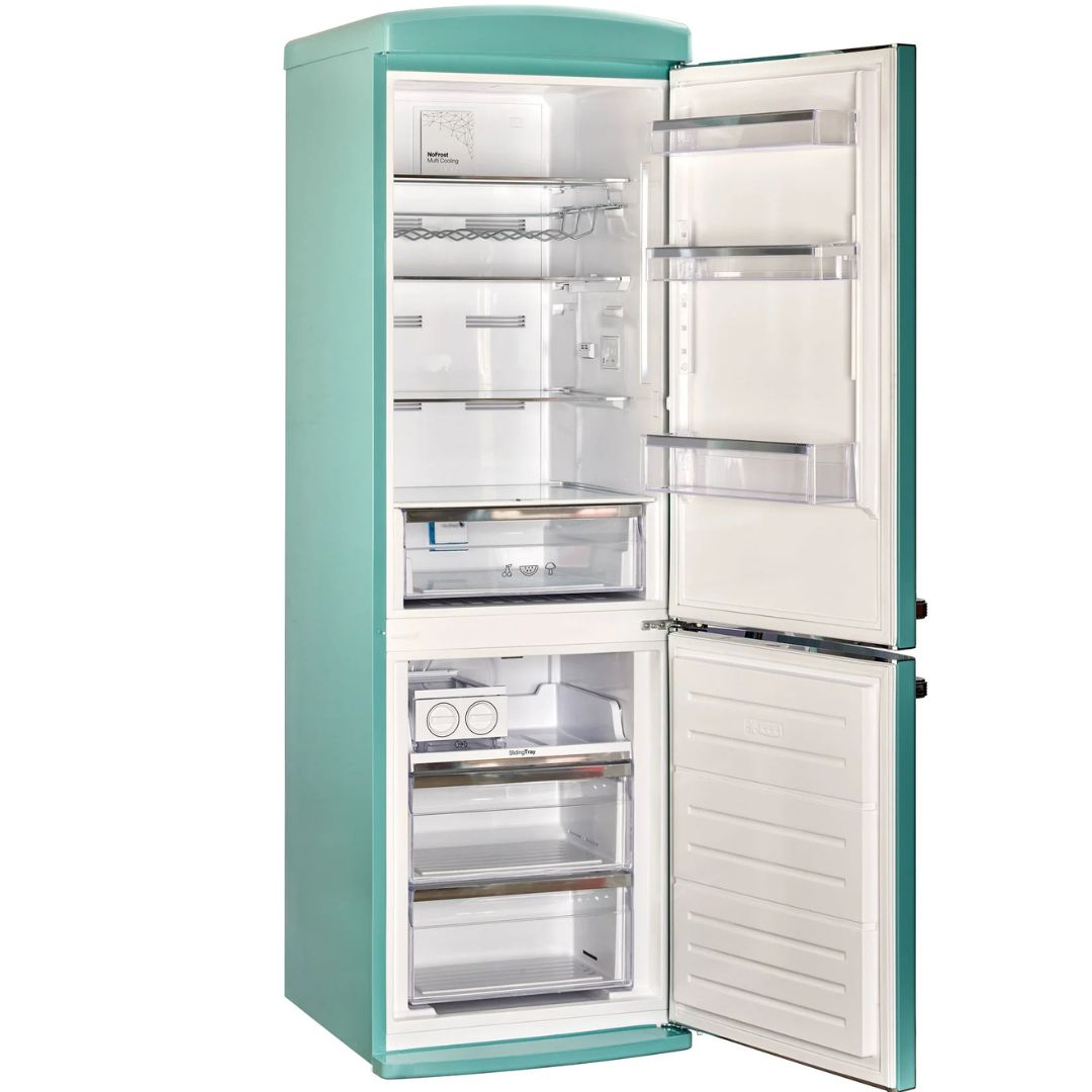 Unique Appliances - 23.8 Inch 11.7 cu. ft Bottom Mount Refrigerator in Ocean Mist Turquoise - UGP-340L T AC
