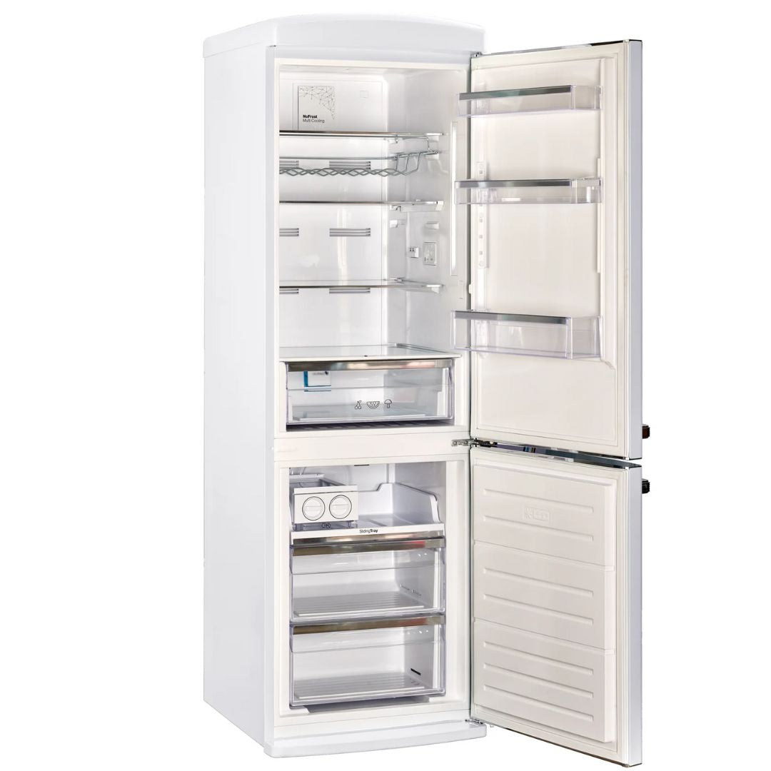Unique Appliances - 23.8 Inch 11.7 cu. ft Bottom Mount Refrigerator in Marshmallow White - UGP-340L W AC