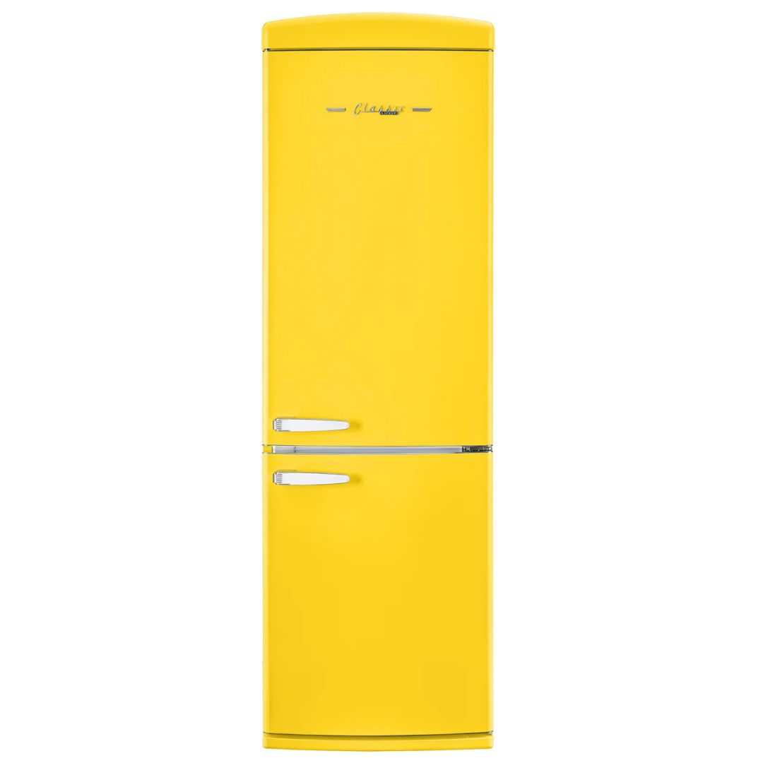 Unique Appliances - 23.8 Inch 11.7 cu. ft Bottom Mount Refrigerator in Canary Yellow - UGP-340L Y AC