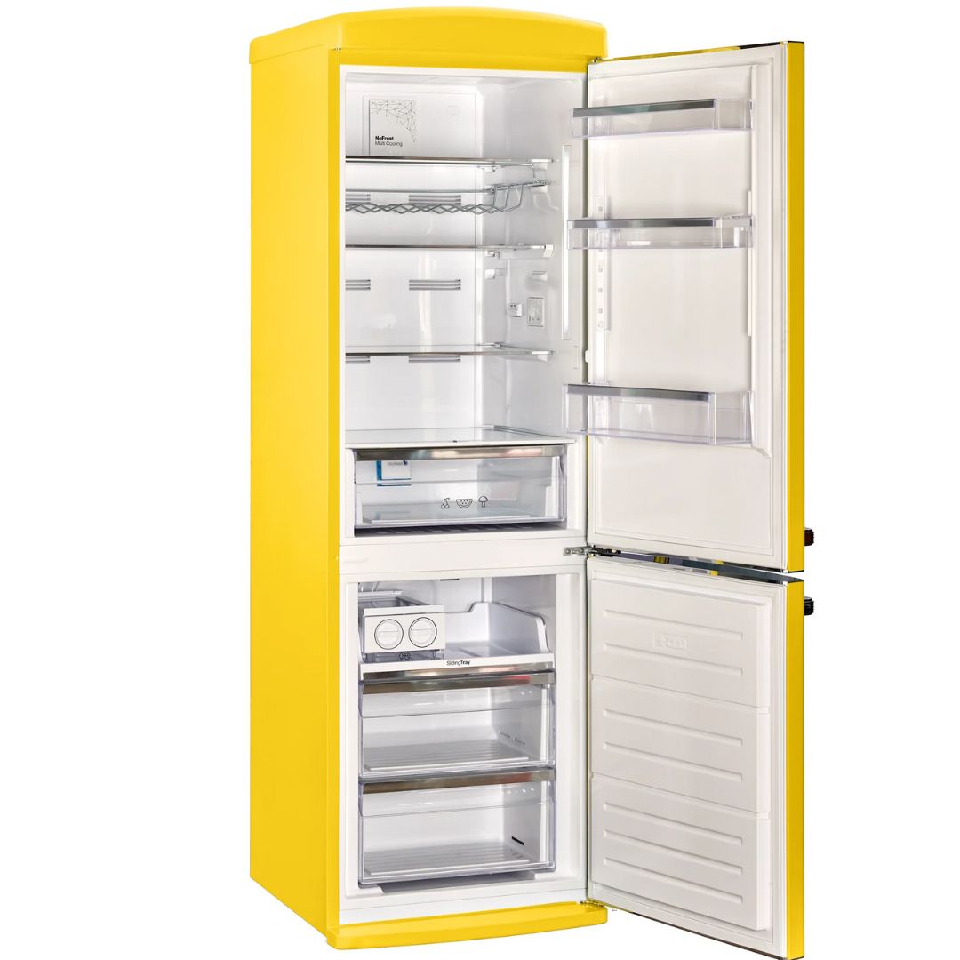 Unique Appliances - 23.8 Inch 11.7 cu. ft Bottom Mount Refrigerator in Canary Yellow - UGP-340L Y AC