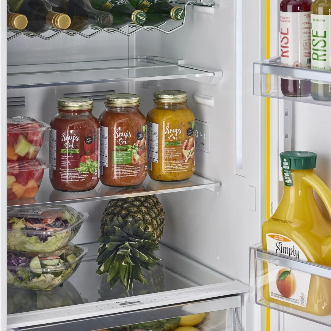 Unique Appliances - 23.8 Inch 11.7 cu. ft Bottom Mount Refrigerator in Canary Yellow - UGP-340L Y AC