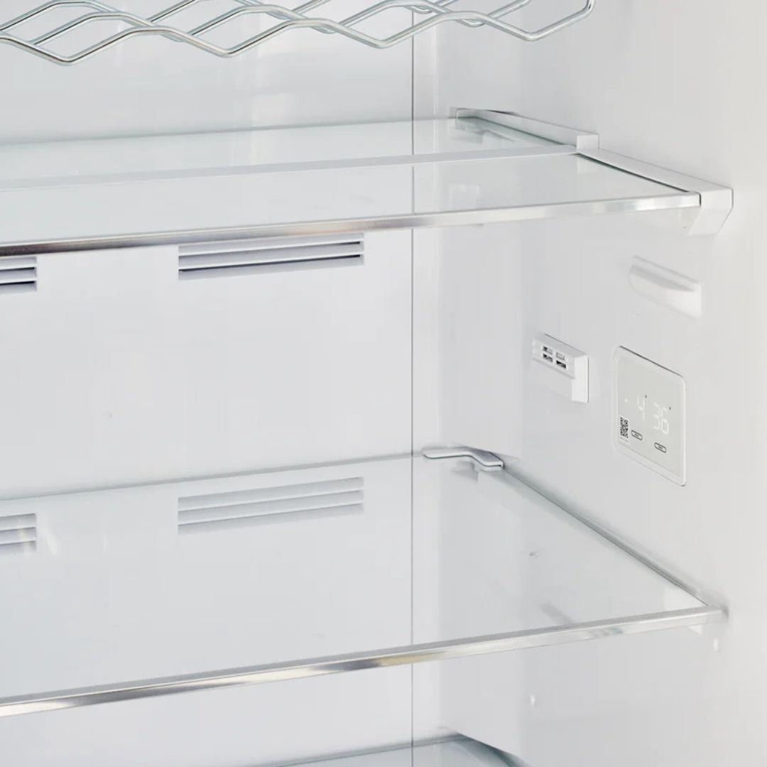 Unique Appliances - 23.8 Inch 11.7 cu. ft Bottom Mount Refrigerator in Canary Yellow - UGP-340L Y AC