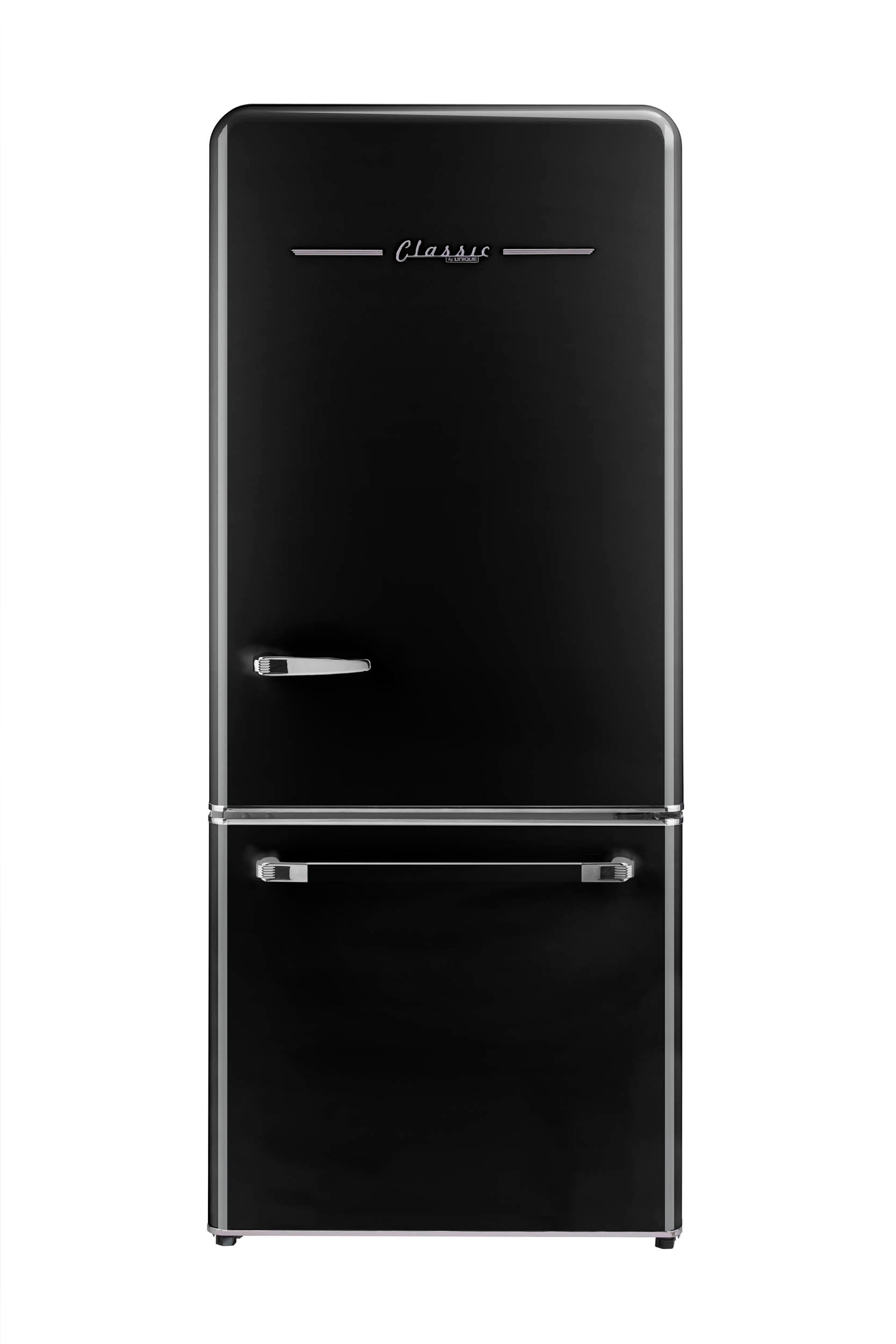 Unique Appliances - 30 Inch 18 cu. ft Bottom Mount Refrigerator in Midnight Black - UGP-510L B AC