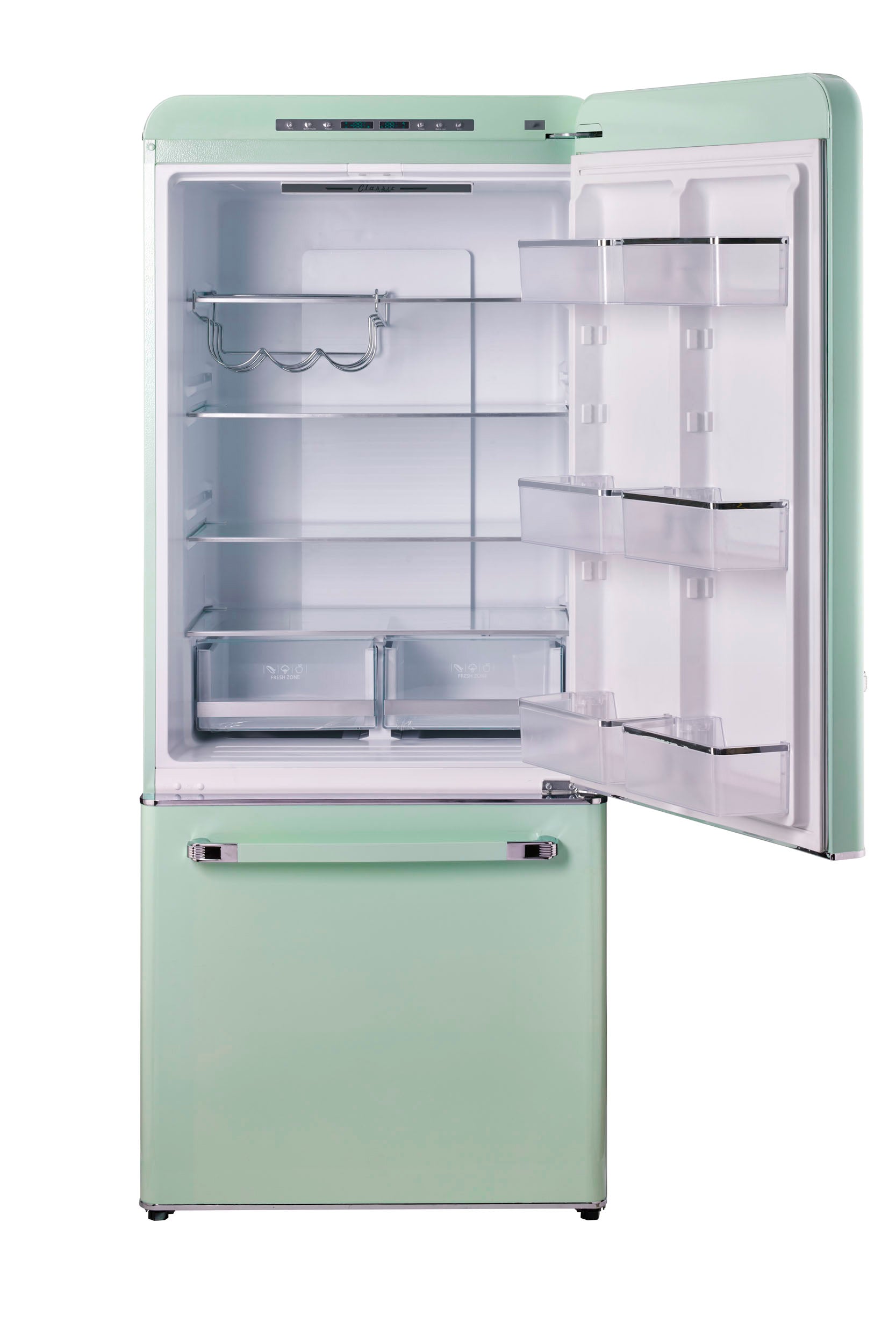 Unique Appliances - 30 Inch 18 cu. ft Bottom Mount Refrigerator in Summer Mint Green - UGP-510L LG AC