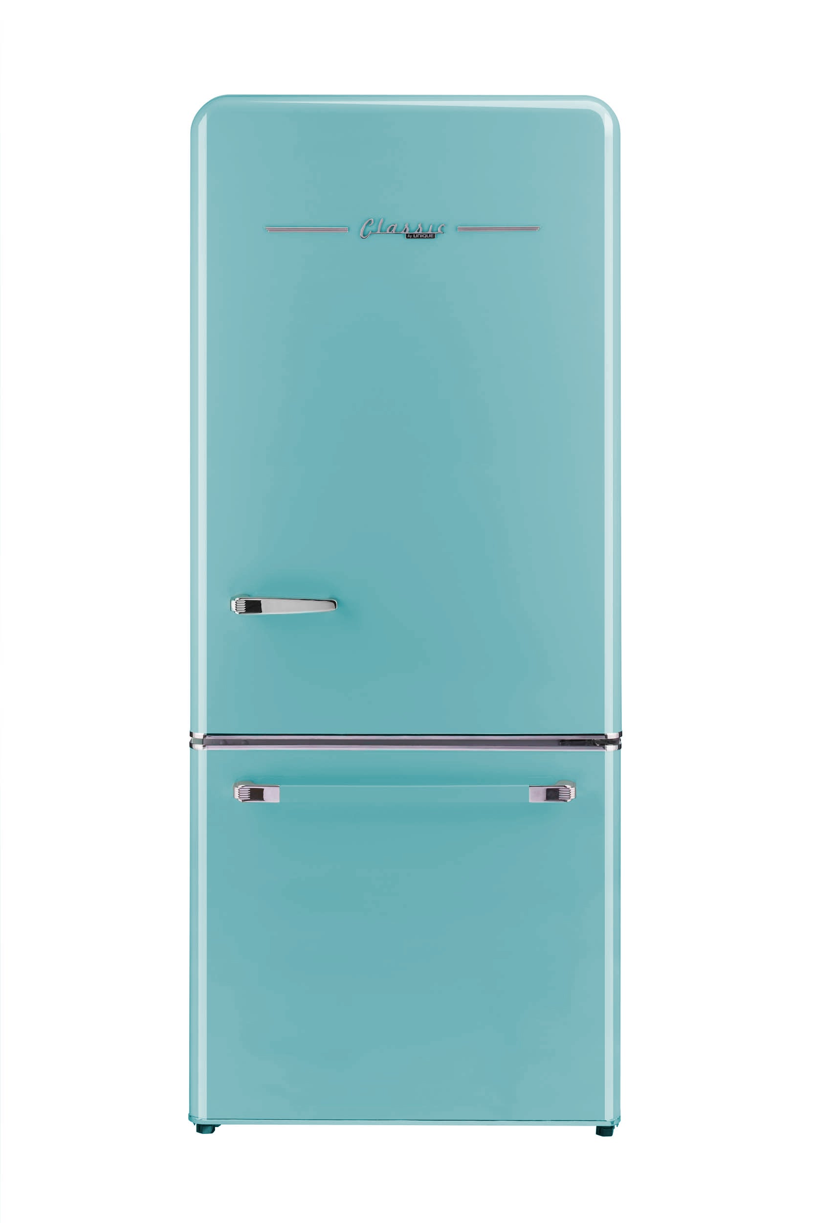 Unique Appliances - 30 Inch 18 cu. ft Bottom Mount Refrigerator in Ocean Mist Turquoise - UGP-510L T AC