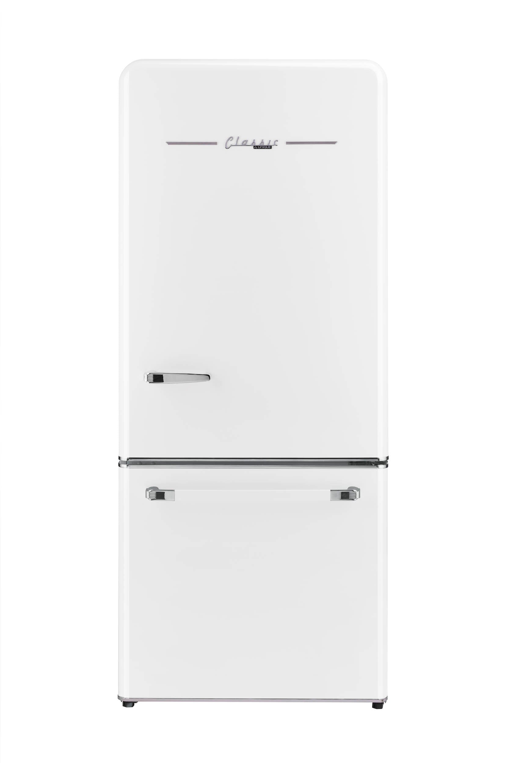 Unique Appliances - 30 Inch 18 cu. ft Bottom Mount Refrigerator in Marshmallow White - UGP-510L W AC