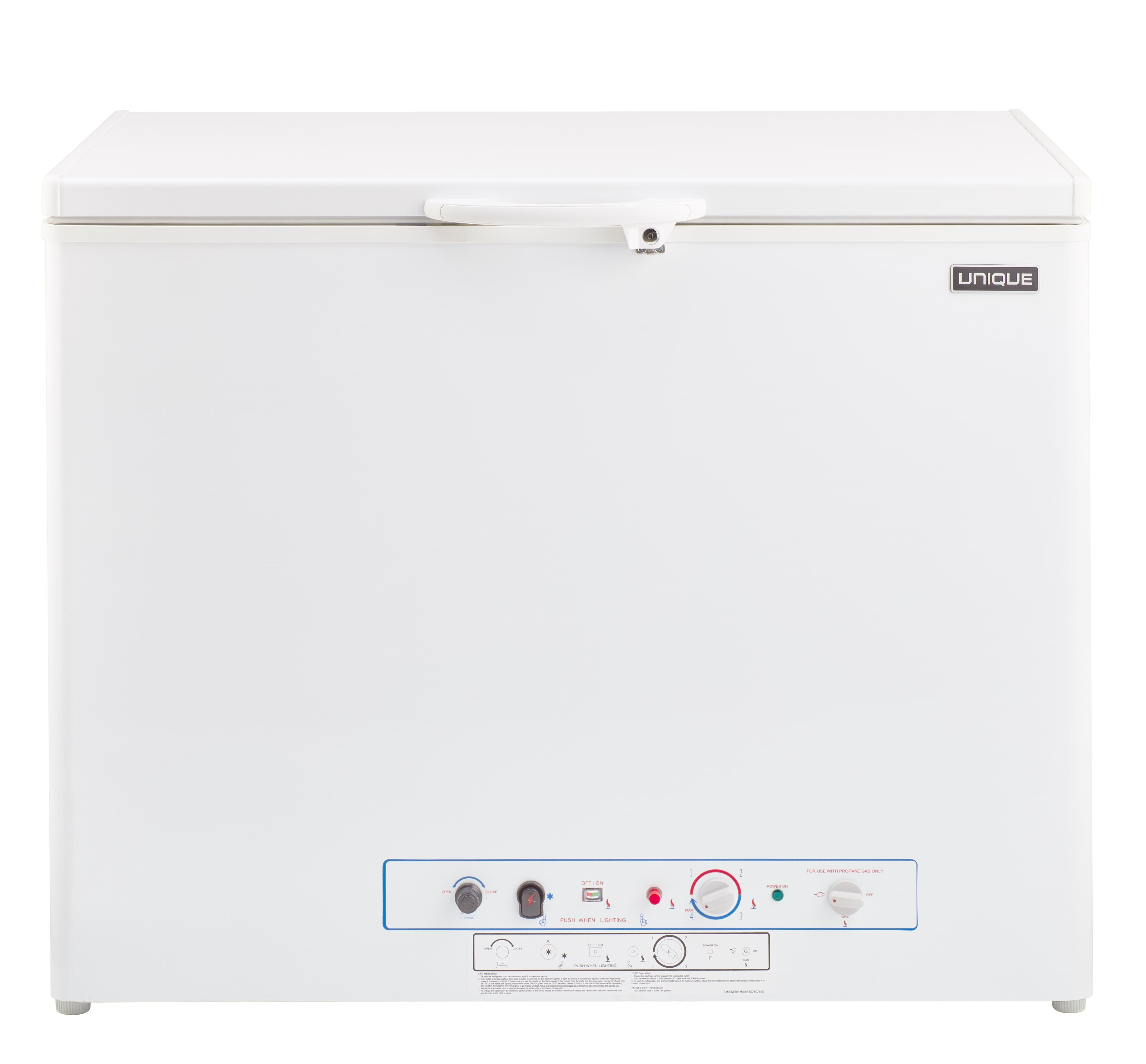 Unique Appliances - 6 cu. Ft Chest Freezer in White - UGP-6F CM W