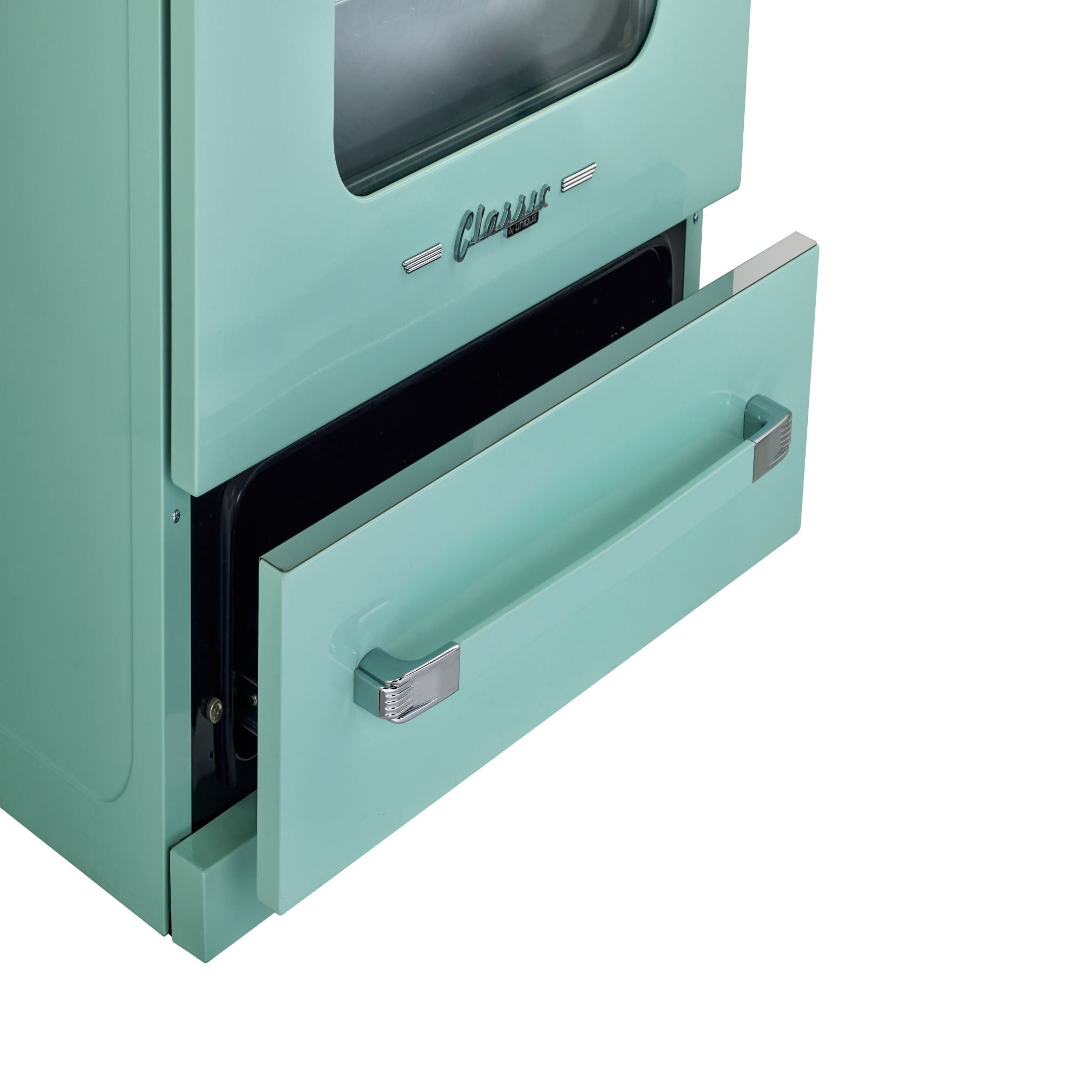 Unique Appliances - 3.9 cu. Ft. cu. ft Induction Range Range in Turquoise - UNQ-30CR IC T
