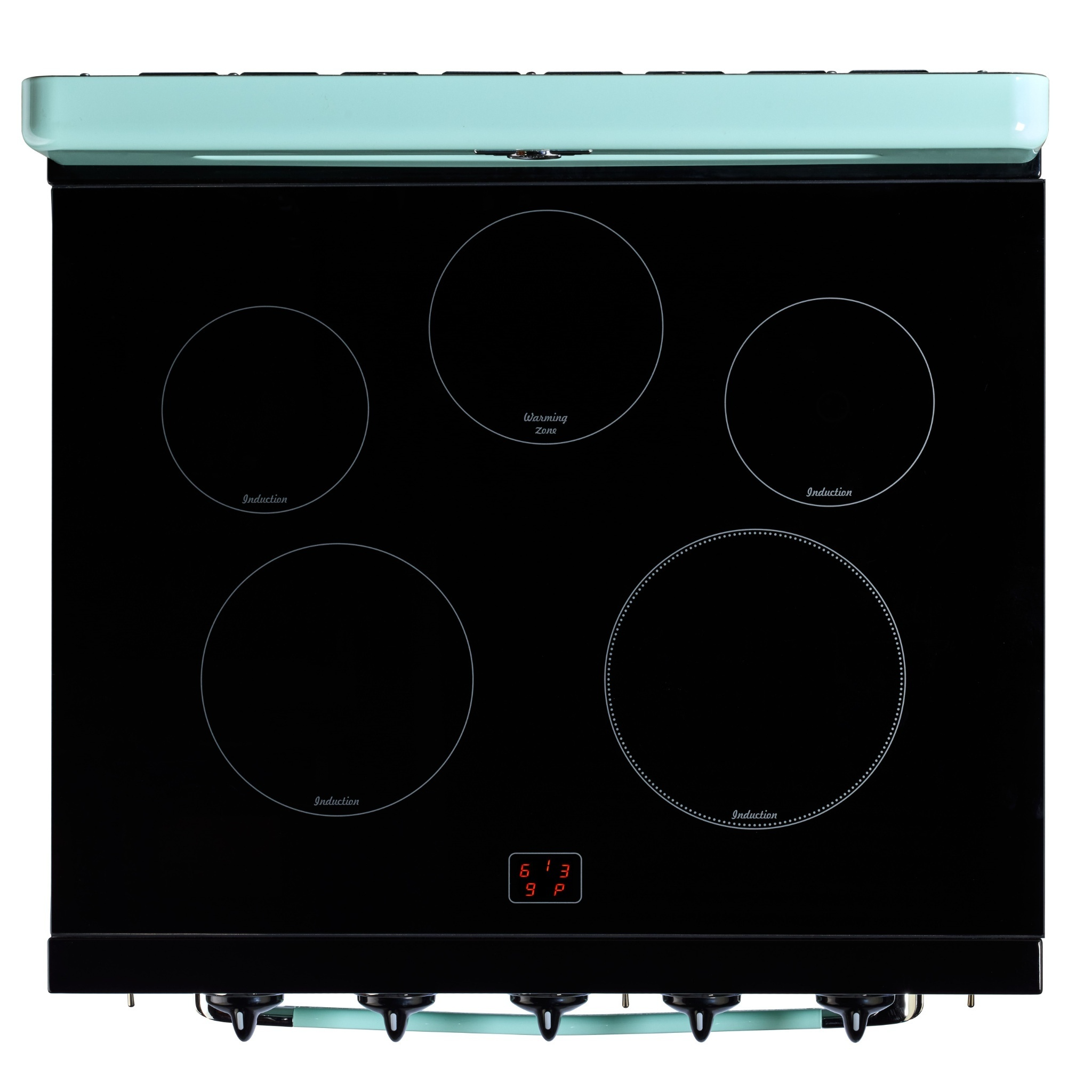 Unique Appliances - 3.9 cu. Ft. cu. ft Induction Range Range in Turquoise - UNQ-30CR IC T