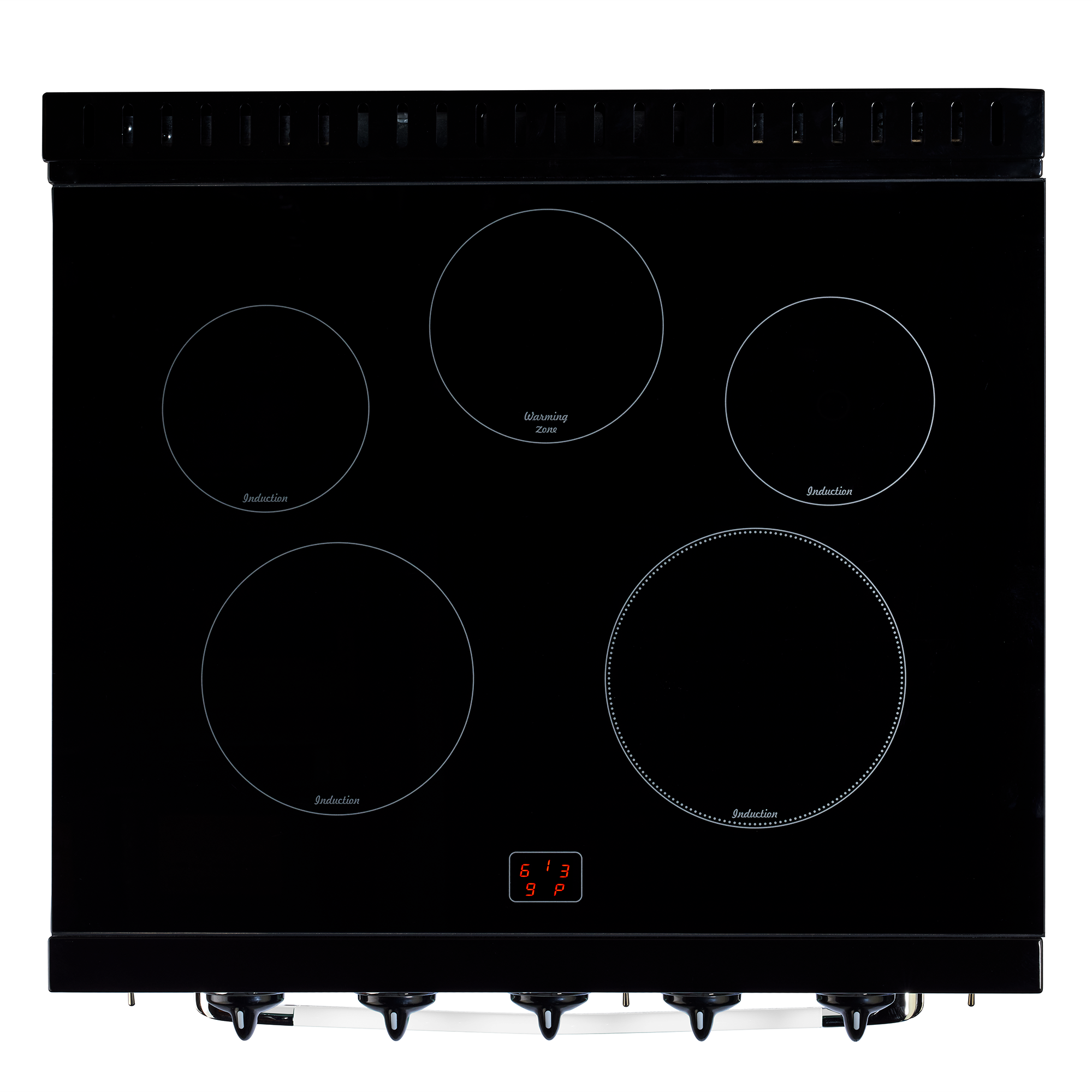 Unique Appliances - 3.9 cu. Ft. cu. ft Induction Range Range in White - UNQ-30CR IC W