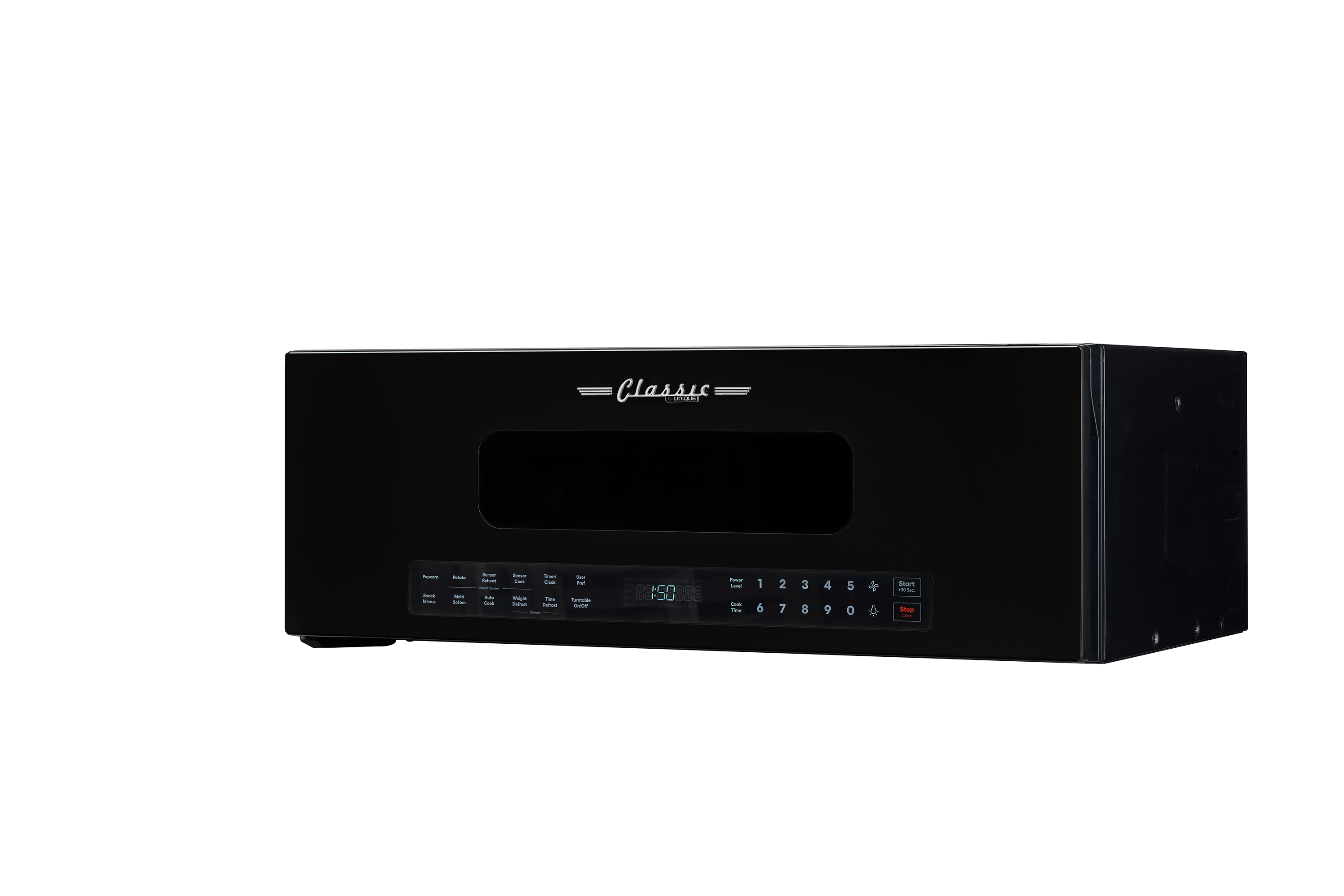 Unique Appliances - 1.2 cu. Ft Over the range Microwave in Black - UNQ-30CR OTR B