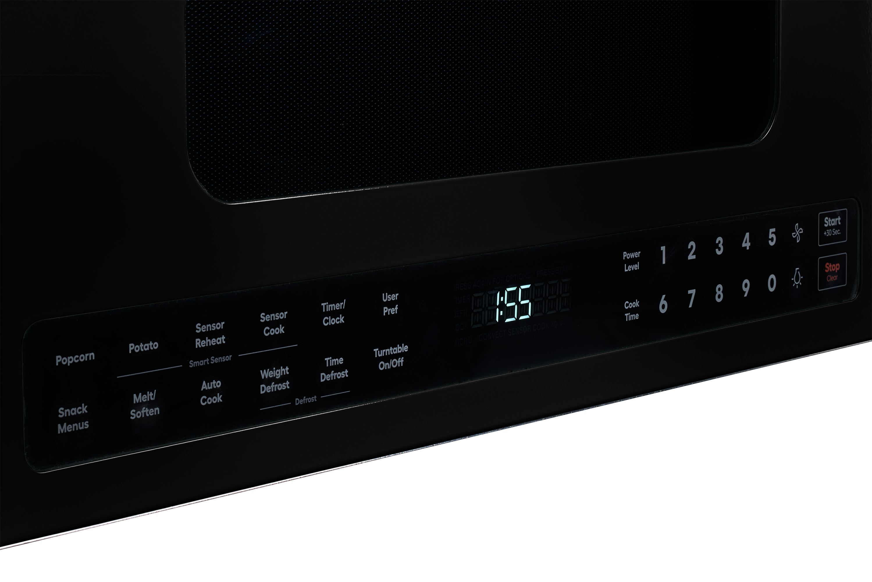 Unique Appliances - 1.2 cu. Ft Over the range Microwave in Black - UNQ-30CR OTR B