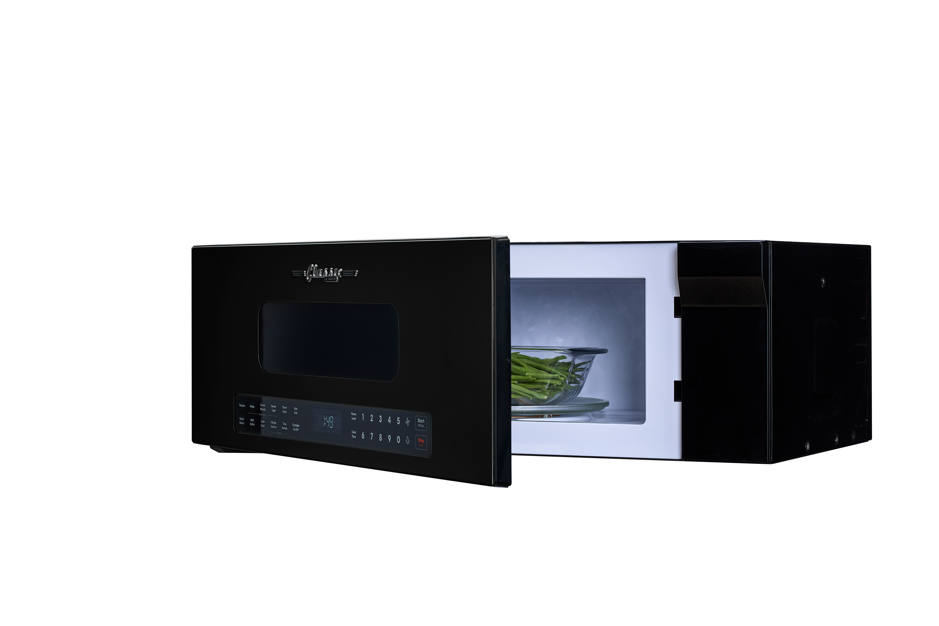 Unique Appliances - 1.2 cu. Ft Over the range Microwave in Black - UNQ-30CR OTR B