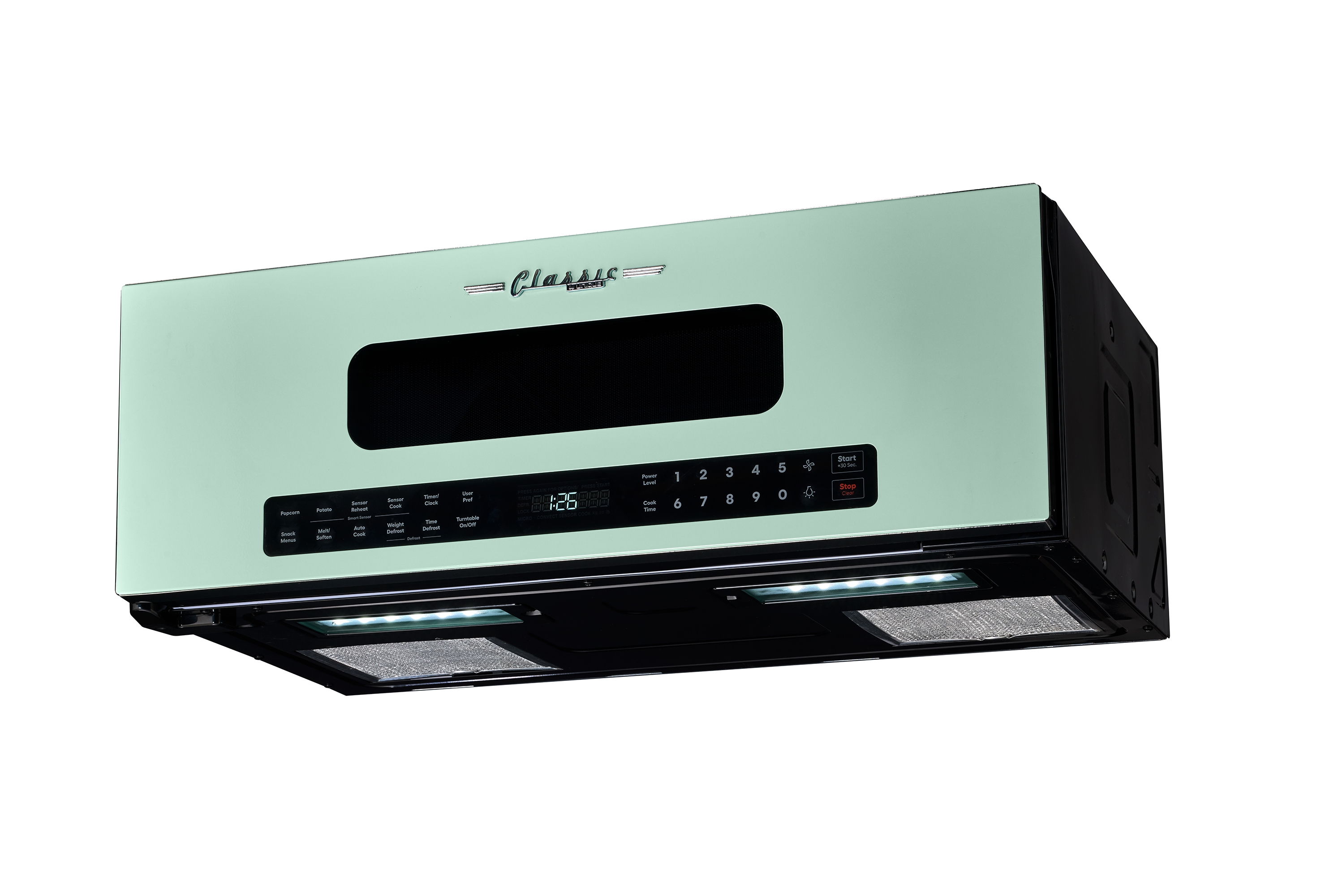 Unique Appliances - 1.2 cu. Ft Over the range Microwave in Mint Green - UNQ-30CR OTR LG