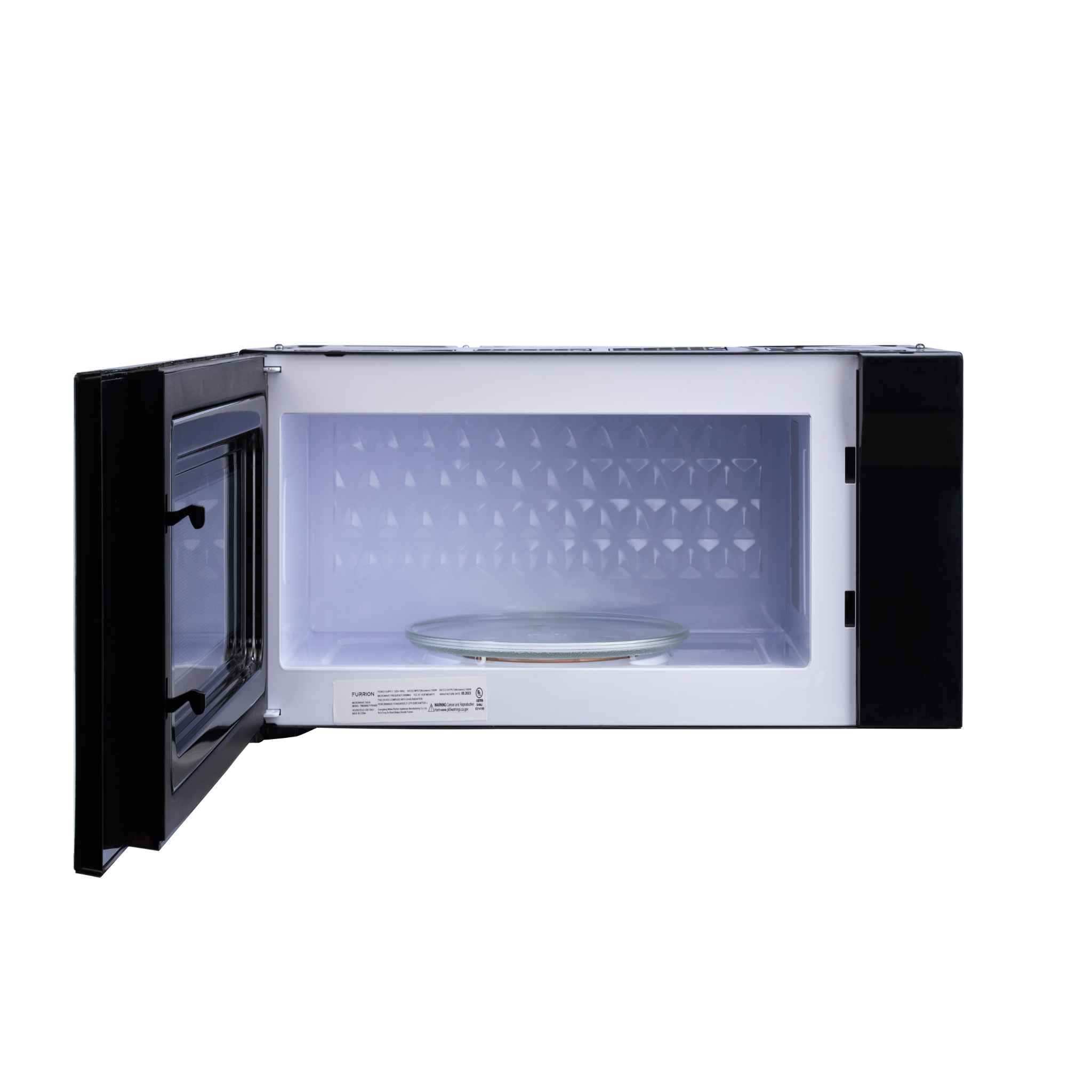 Unique Appliances - 1.2 cu. Ft Over the range Microwave in Turquoise - UNQ-30CR OTR T