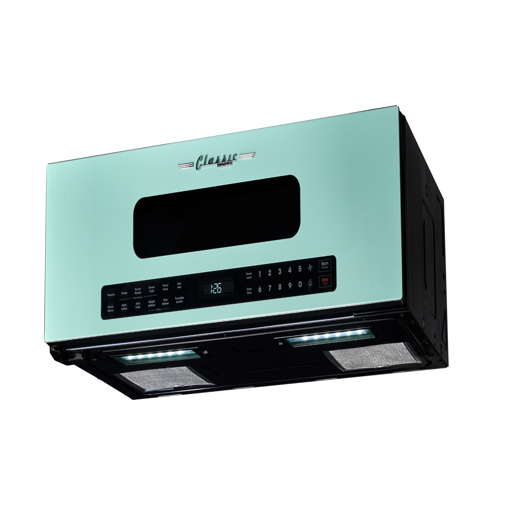 Unique Appliances - 1.2 cu. Ft Over the range Microwave in Turquoise - UNQ-30CR OTR T