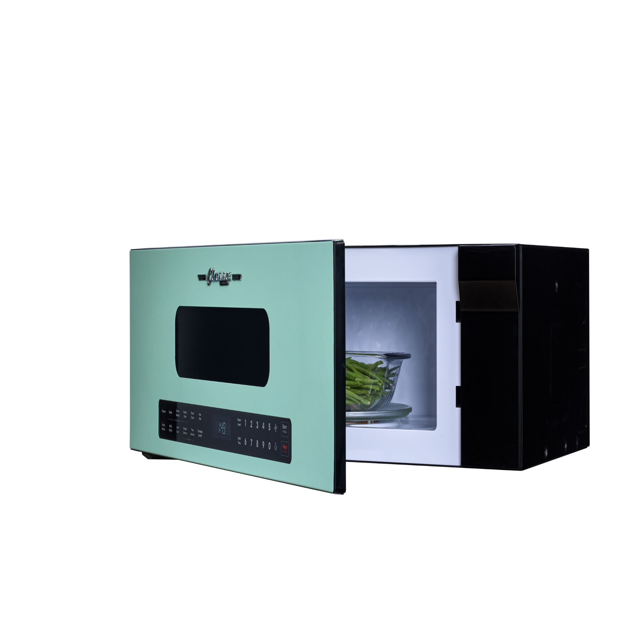 Unique Appliances - 1.2 cu. Ft Over the range Microwave in Turquoise - UNQ-30CR OTR T