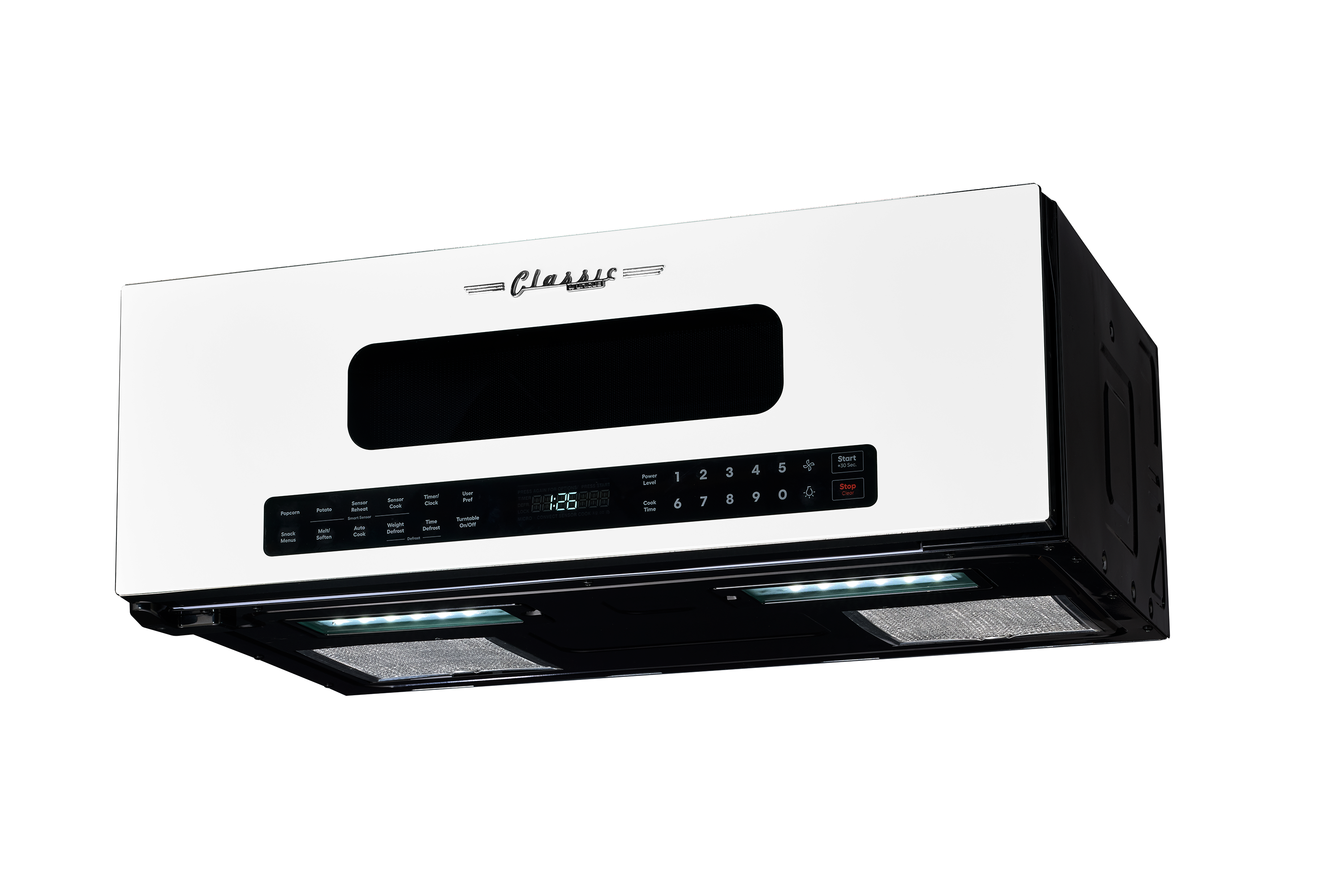 Unique Appliances - 1.2 cu. Ft Over the range Microwave in White - UNQ-30CR OTR W