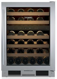 Sub-Zero - 24.25 Inch 46 Bottle Wine Fridge Refrigerator in Stainless - UW-24FS/S/TH-RH