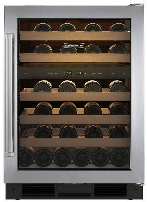 Sub-Zero - 23.875 Inch 46 Bottle Built In / Integrated Wine Fridge Refrigerator in Stainless - UW-24/S/PHRH
