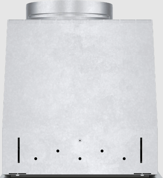 Thermador - 26.5 Inch 600 CFM Under Cabinet Range Vent in Stainless - VCI6B30ZS