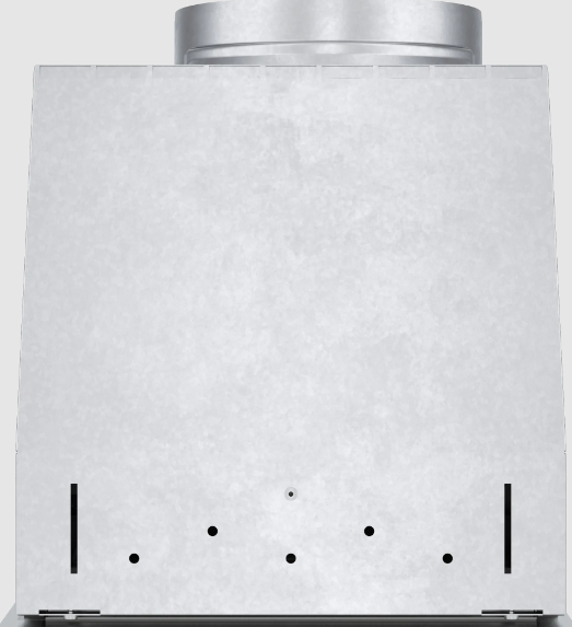 Thermador - 26.5 Inch 600 CFM Under Cabinet Range Vent in Stainless - VCI6B30ZS