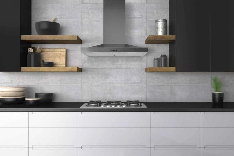 Broan - 36 Inch 600 CFM Wall Mount and Chimney Range Vent in Black Stainless - VCS55036BSL